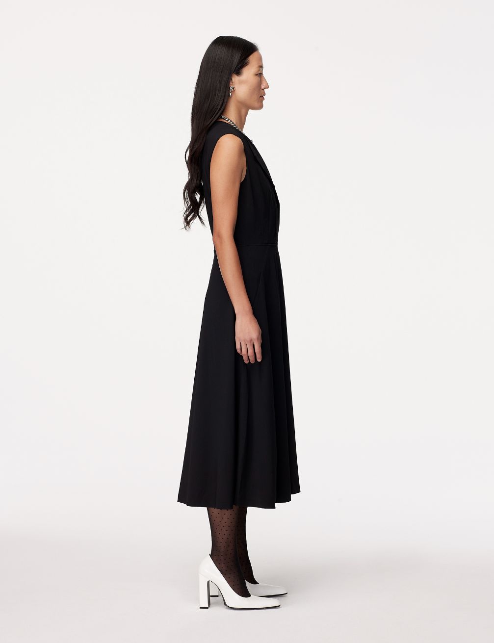 Panelled Dress - Resale | Black