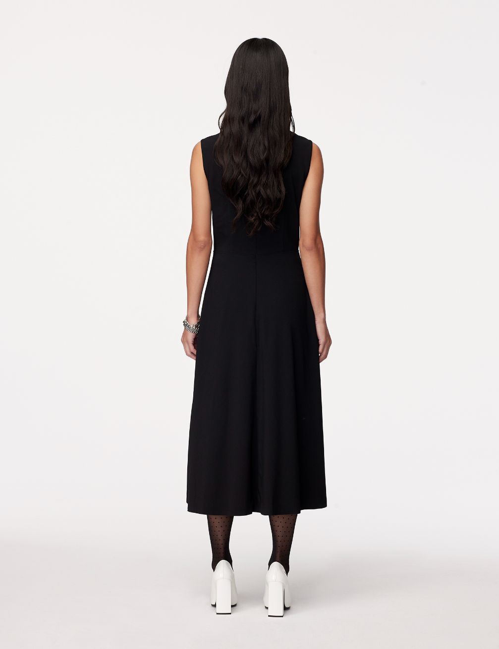 Panelled Dress - Resale | Black