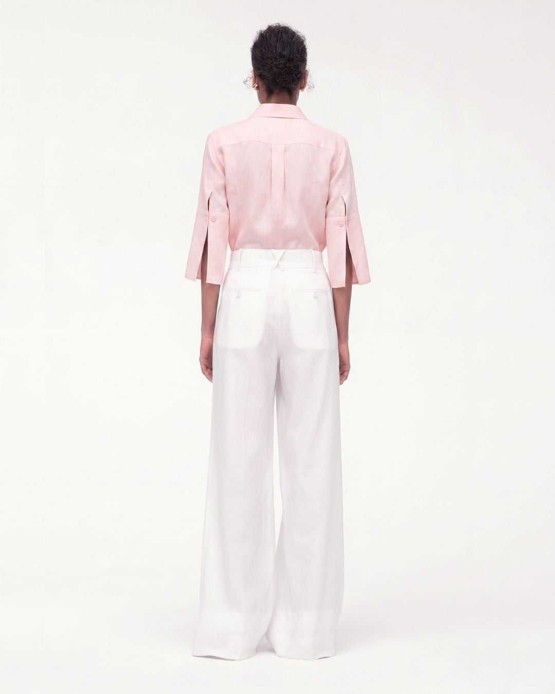 French Cuff Blouse | Quartz