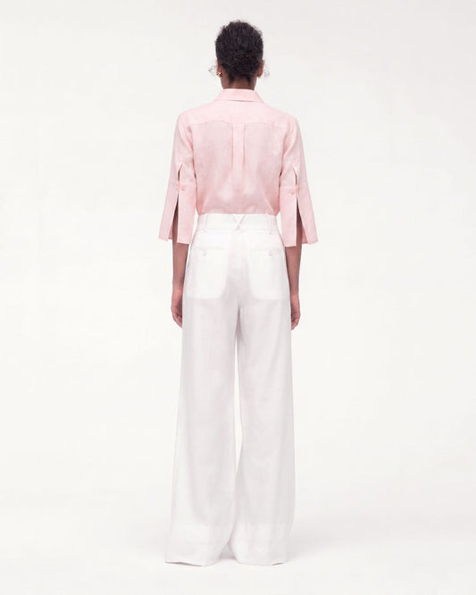 French Cuff Blouse | Quartz