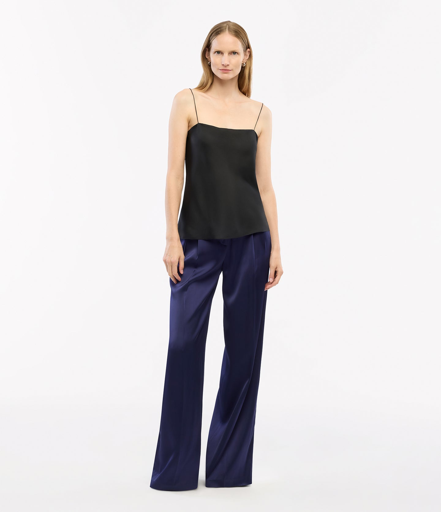 Silk Camisole | Black in black