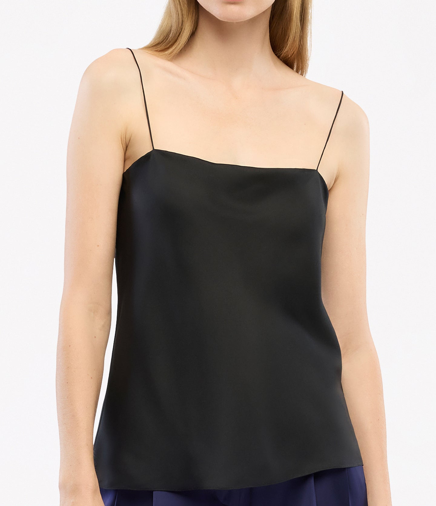 Silk Camisole | Black in black