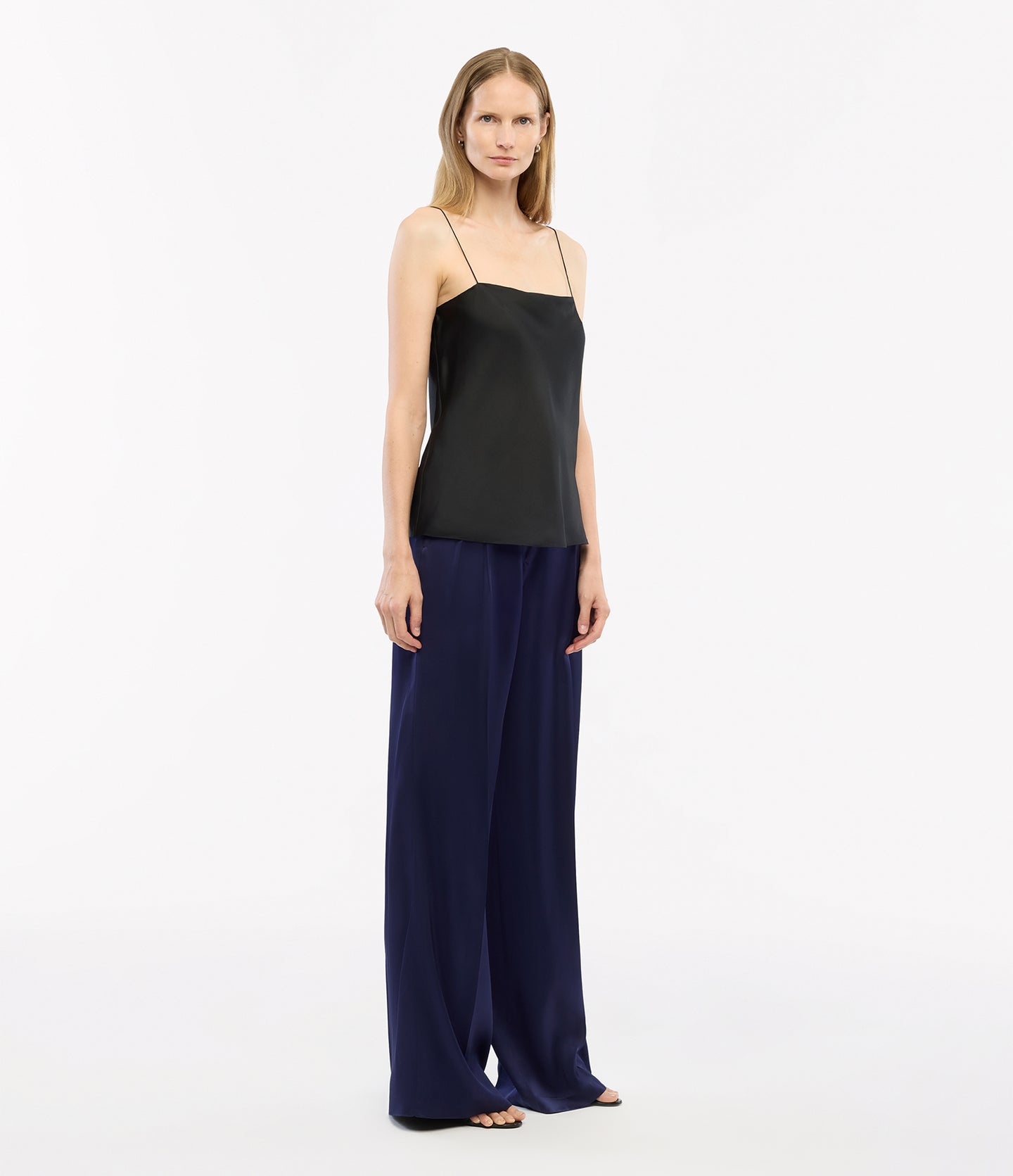 Silk Camisole | Black in black