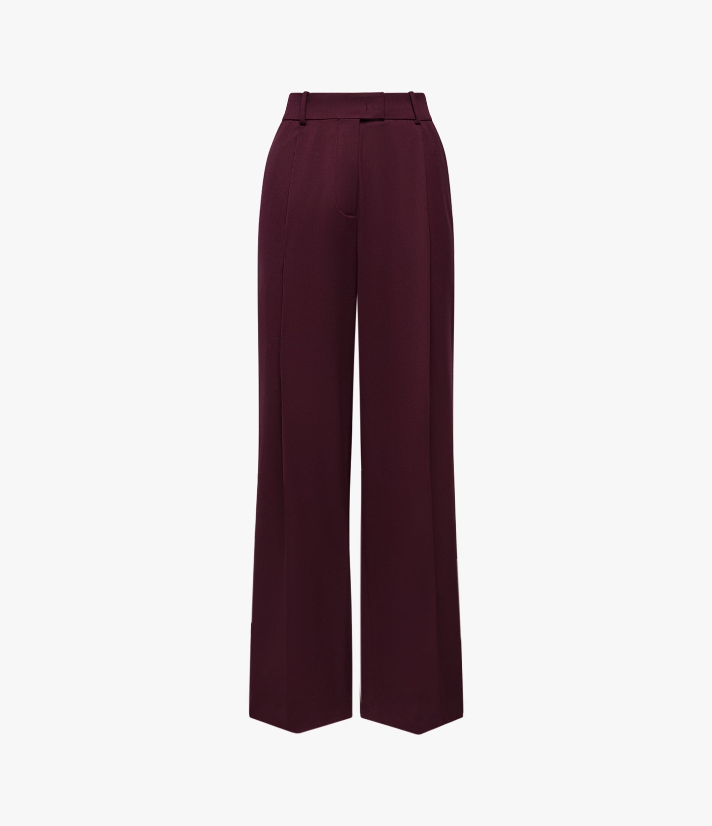 Relaxed Wide Leg Pant | Plum