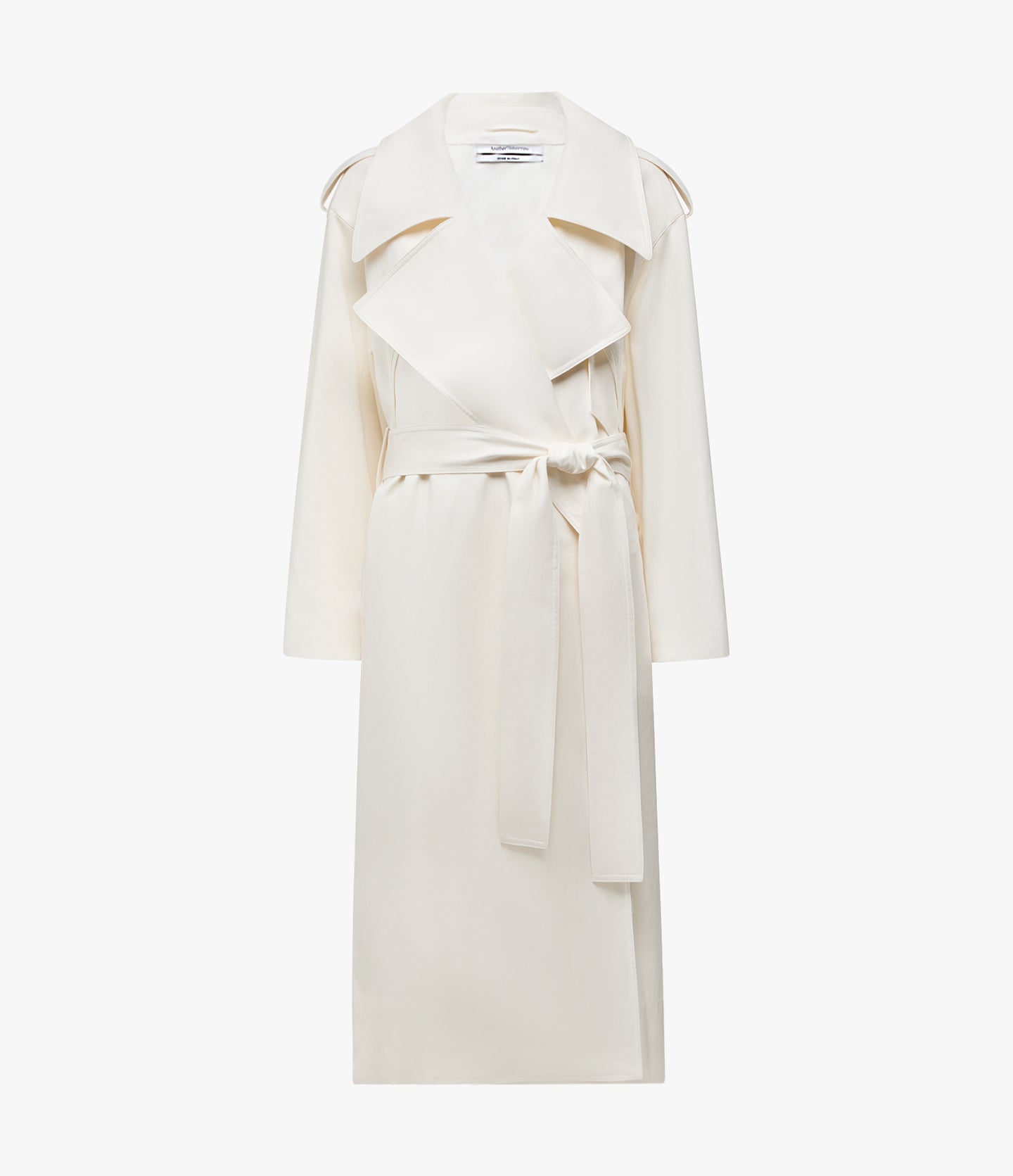 Soft Trench | Off White in off white