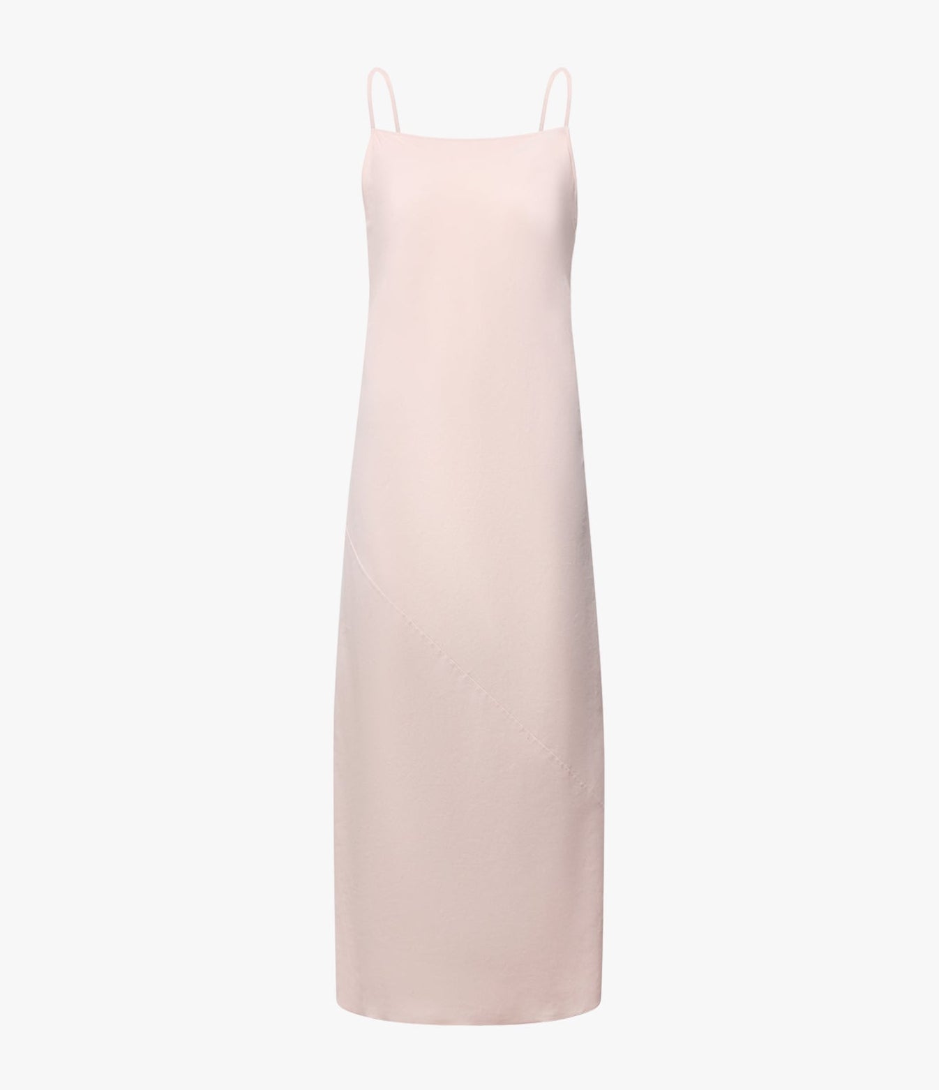 Square Neck Slip Dress | Quartz in quartz