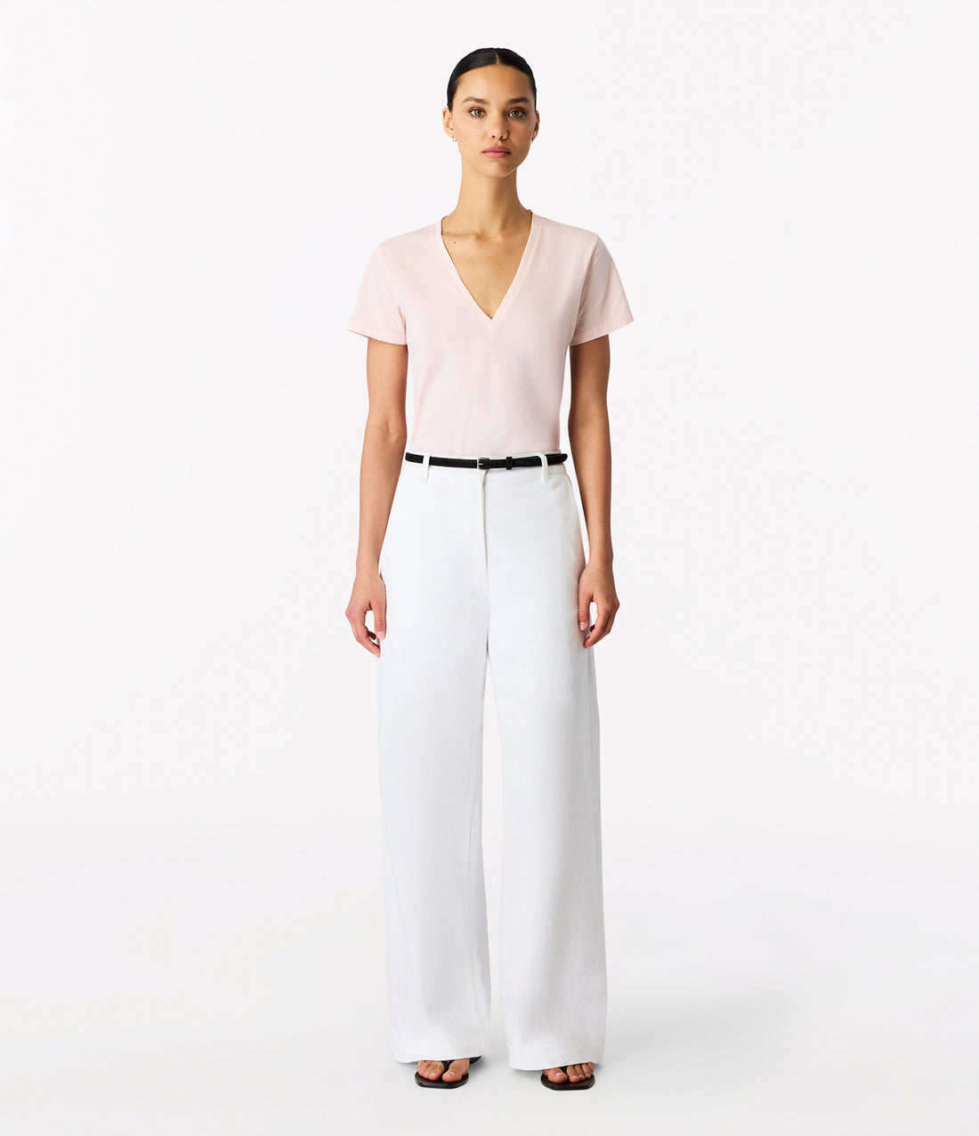 V-Neck Tee | Quartz image 2