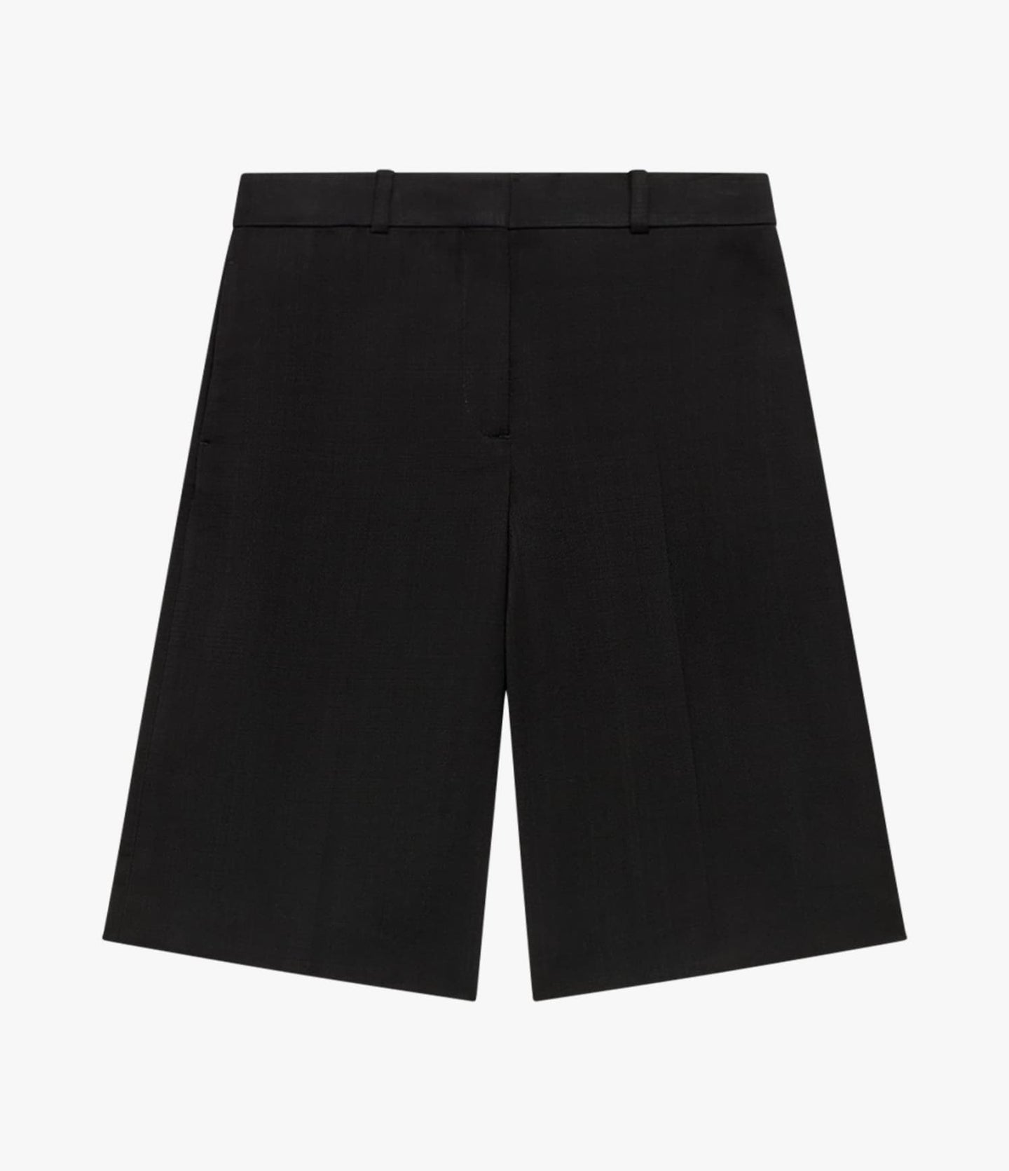 Another Tomorrow Bermuda Short in Black – Cotton Women's Trousers