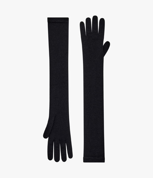 Another Tomorrow Cashmere Gloves in Black – Cashmere
