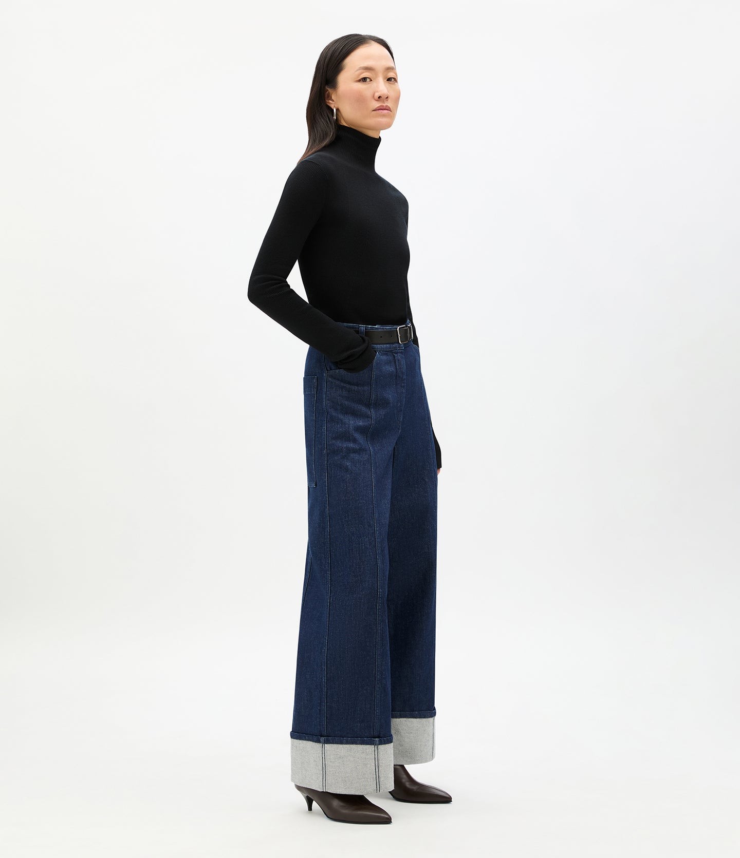 Denim Cuff Pant | Rinsed