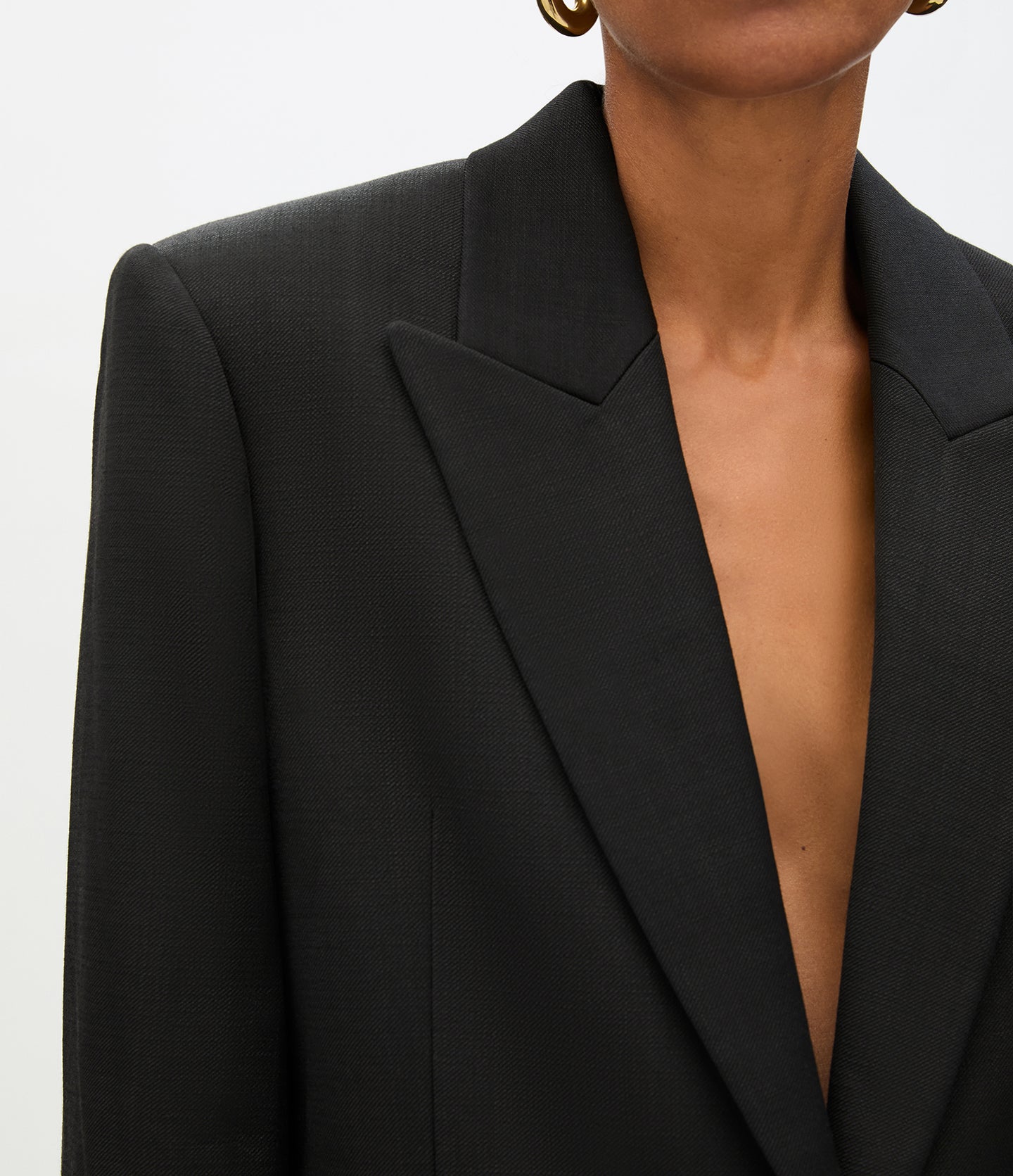 Oversized Tailored Jacket | Black