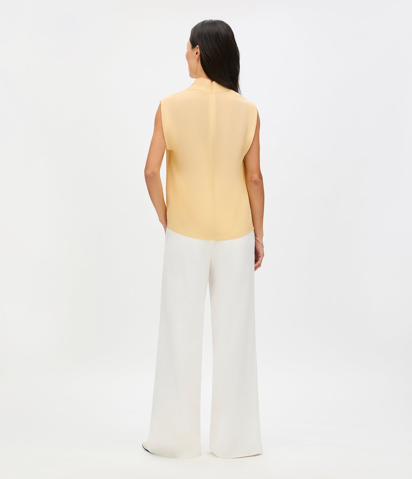 Silk Draped Top | Butter