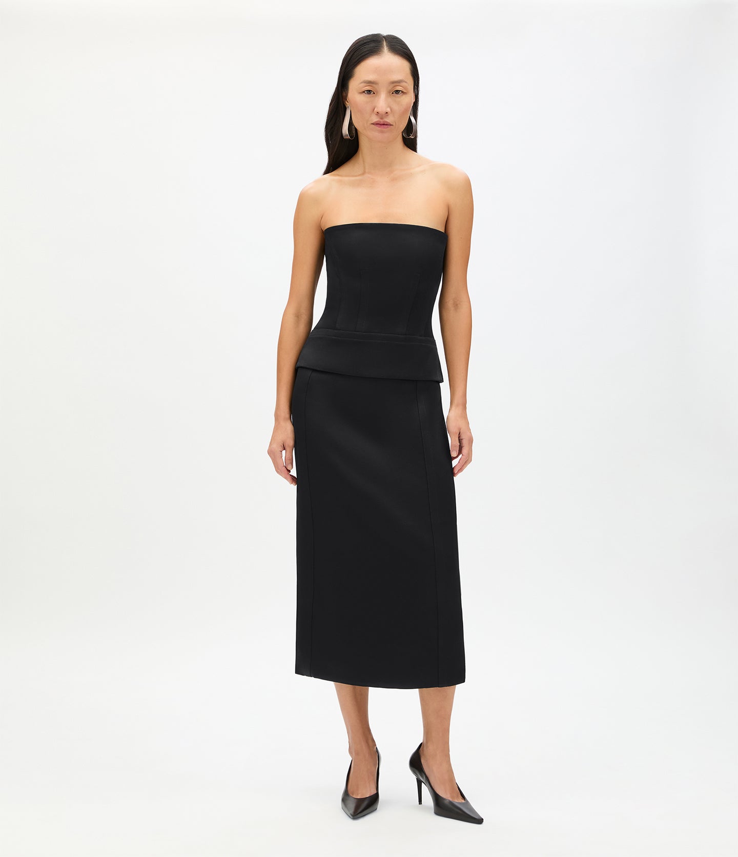 Architectural Bustier | Black