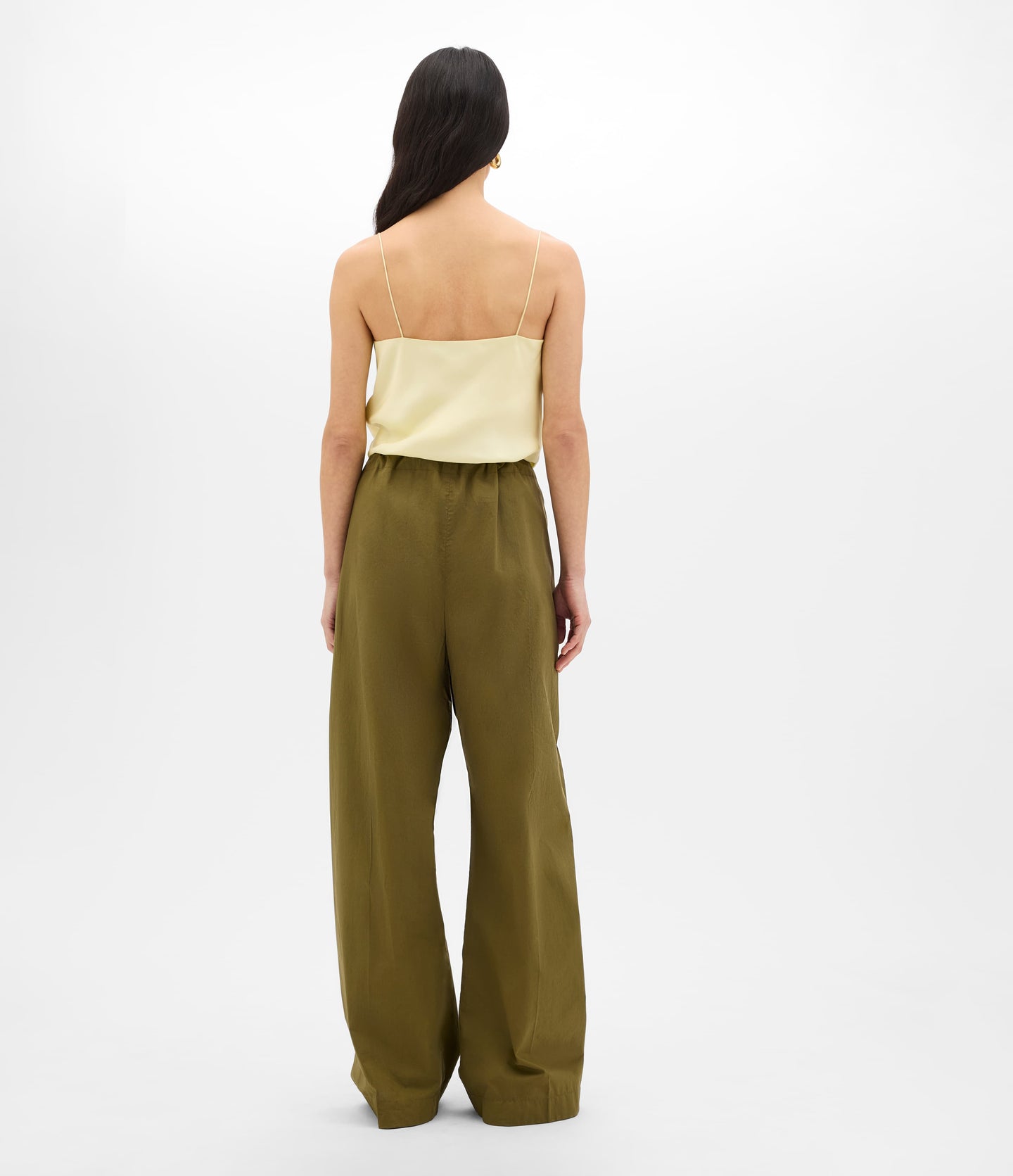Another Tomorrow Silk Camisole in Honeysuckle – Silk Women's Top