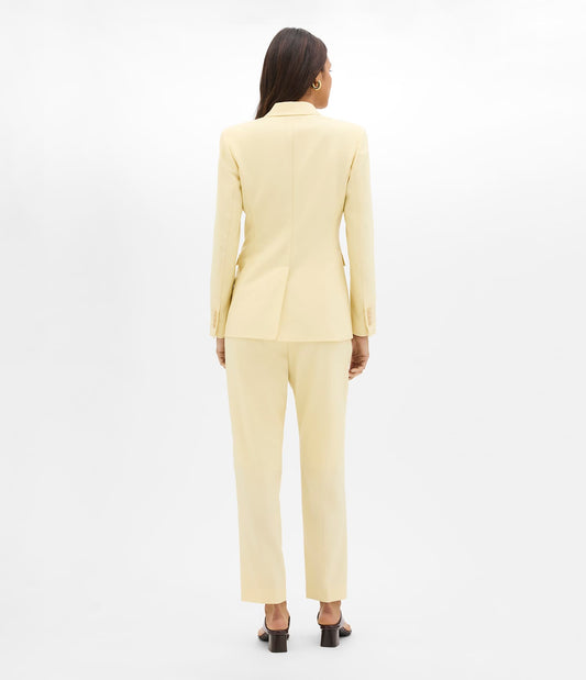 Another Tomorrow Single Button Jacket in Sunlight – Wool Women's Jacket