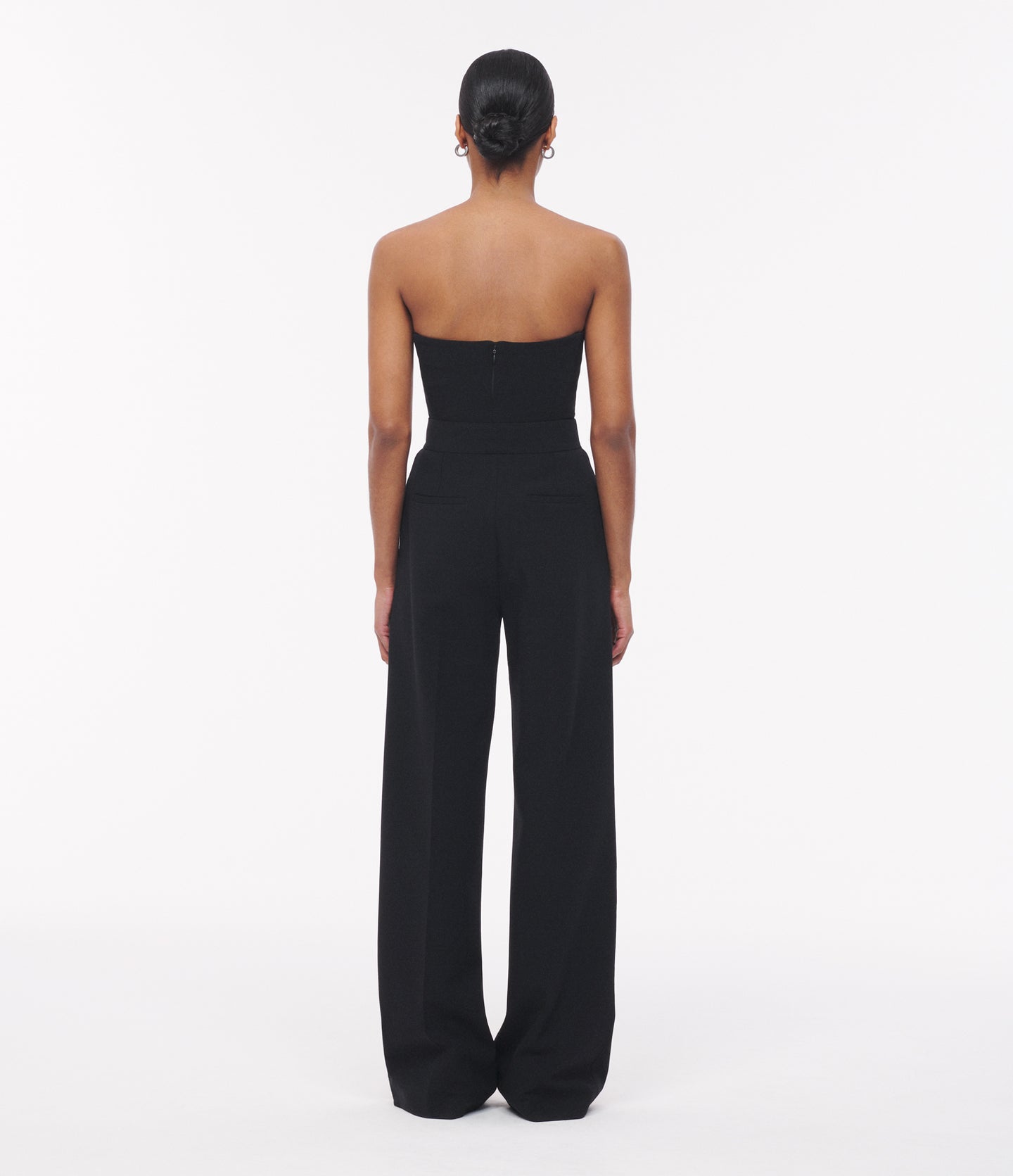 Double Face Architectural Bustier - Resale | Black