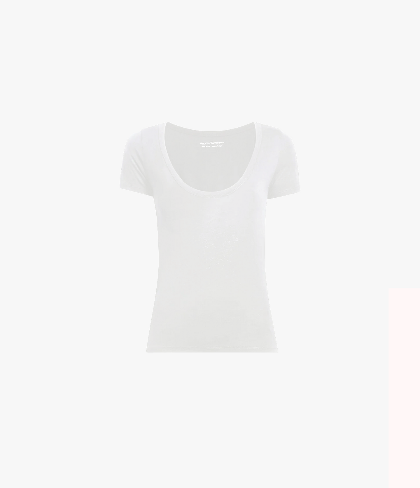 Ballet Scoop Tee | Vanilla in vanilla