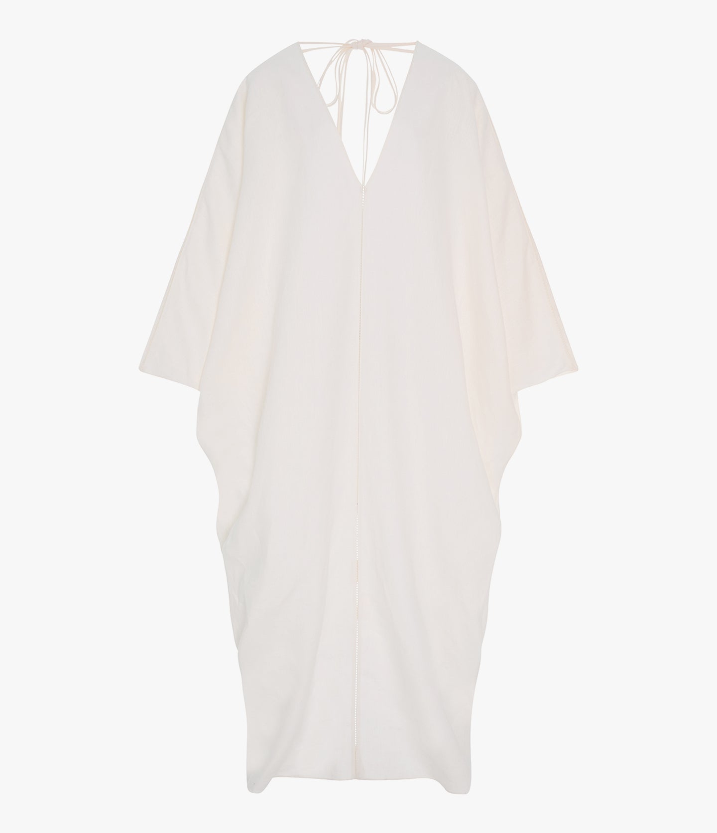 Another Tomorrow Hemp Caftan in White – Hemp Women's Dress