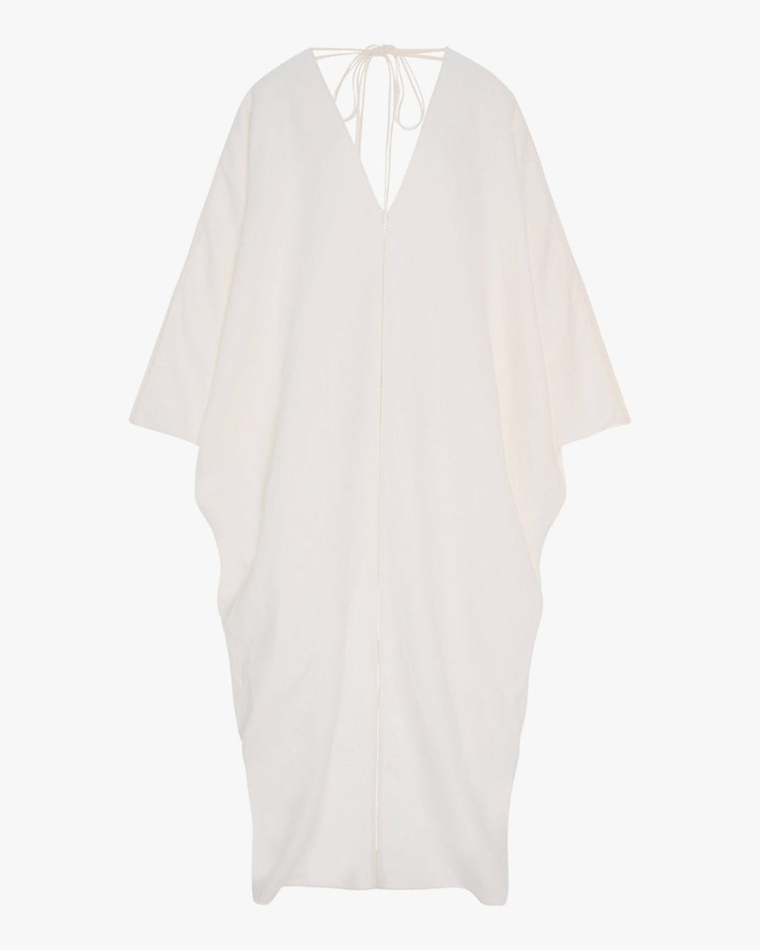 Another Tomorrow Hemp Caftan in White – Hemp Women's Dress