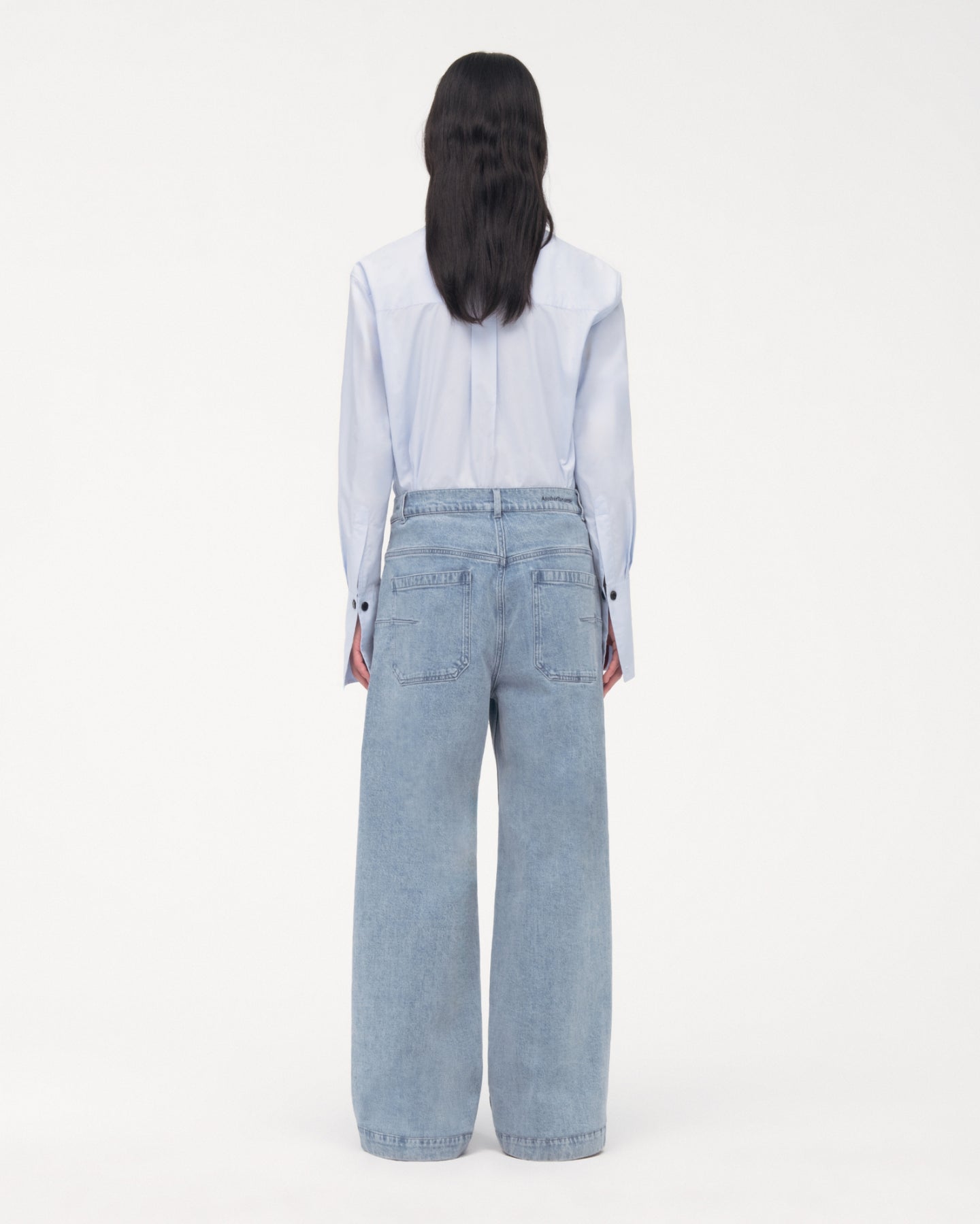 Boyfriend Denim Pant | Light Blue Wash in light blue wash