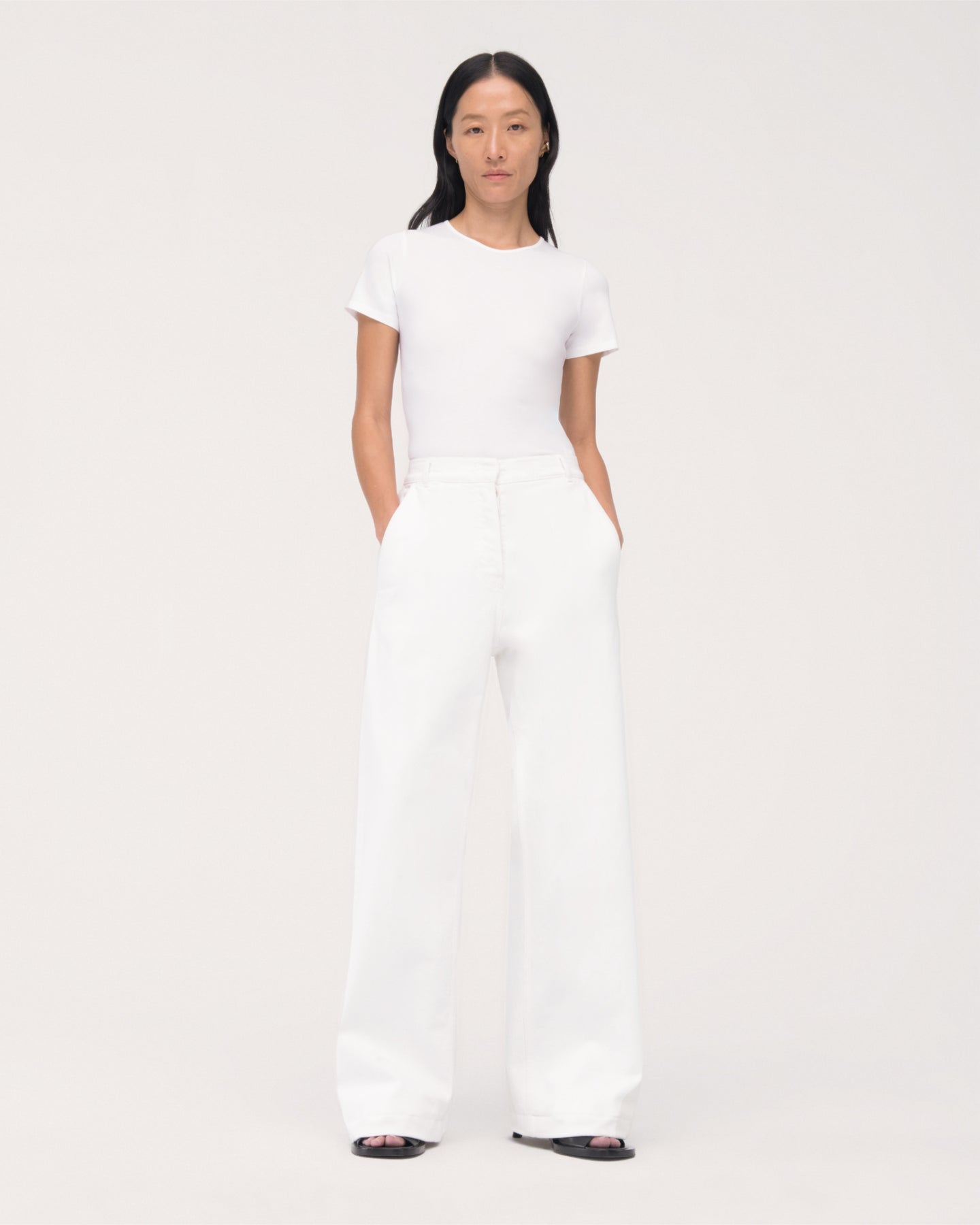 Carpenter Denim Pant | Off White in off white