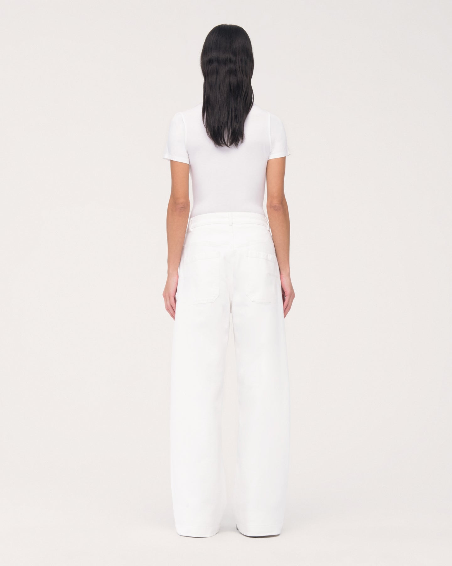 Carpenter Denim Pant | Off White in off white