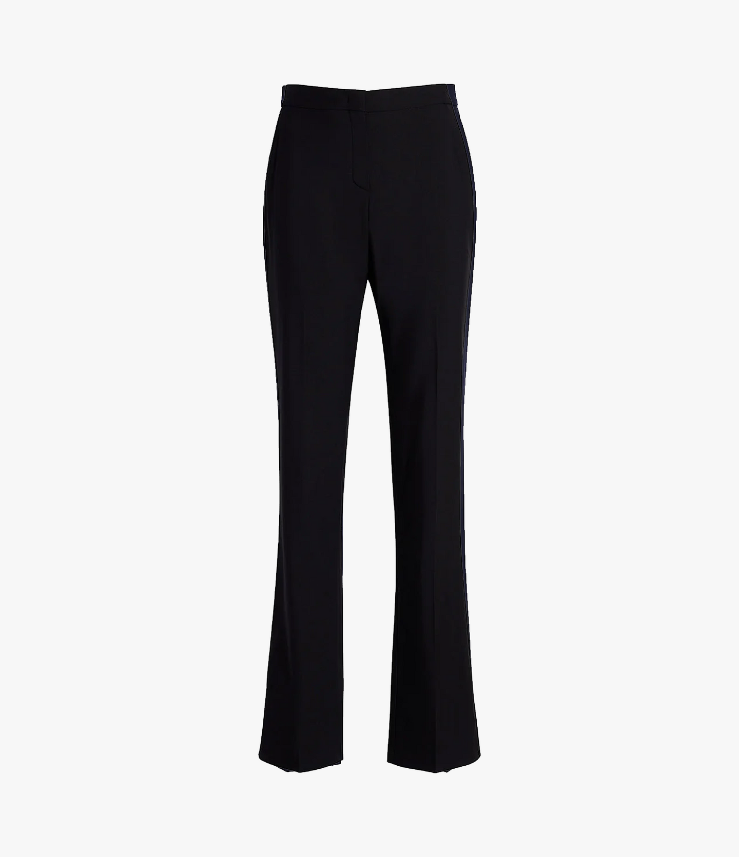 Another Tomorrow The Classic Trouser in Black – Wool Women's Trousers