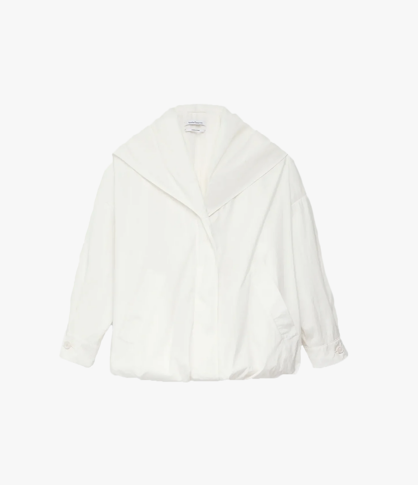 Cocoon Anorak | Off White in off white