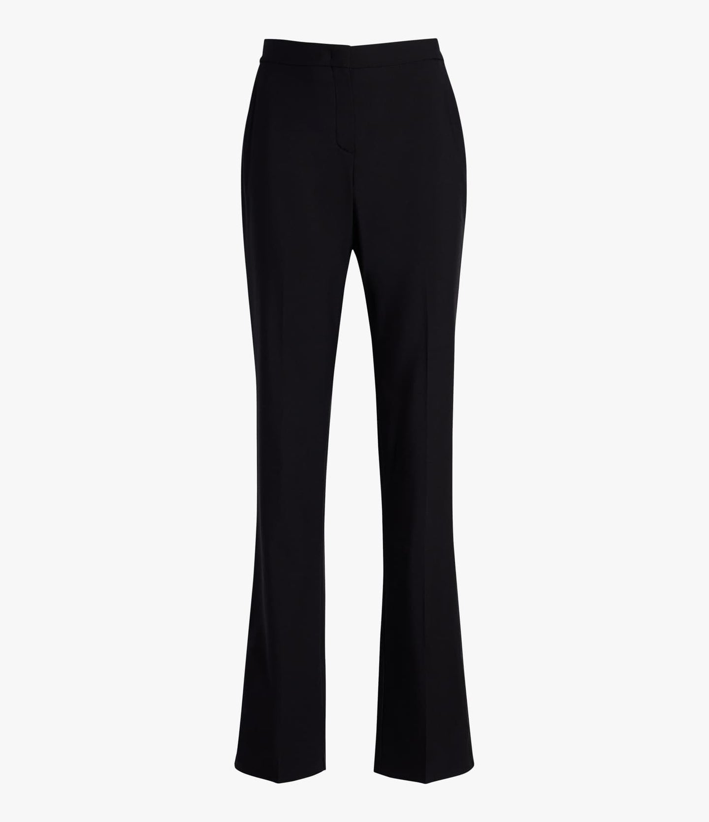Another Tomorrow Classic Trouser in Black – Wool Women's Trousers