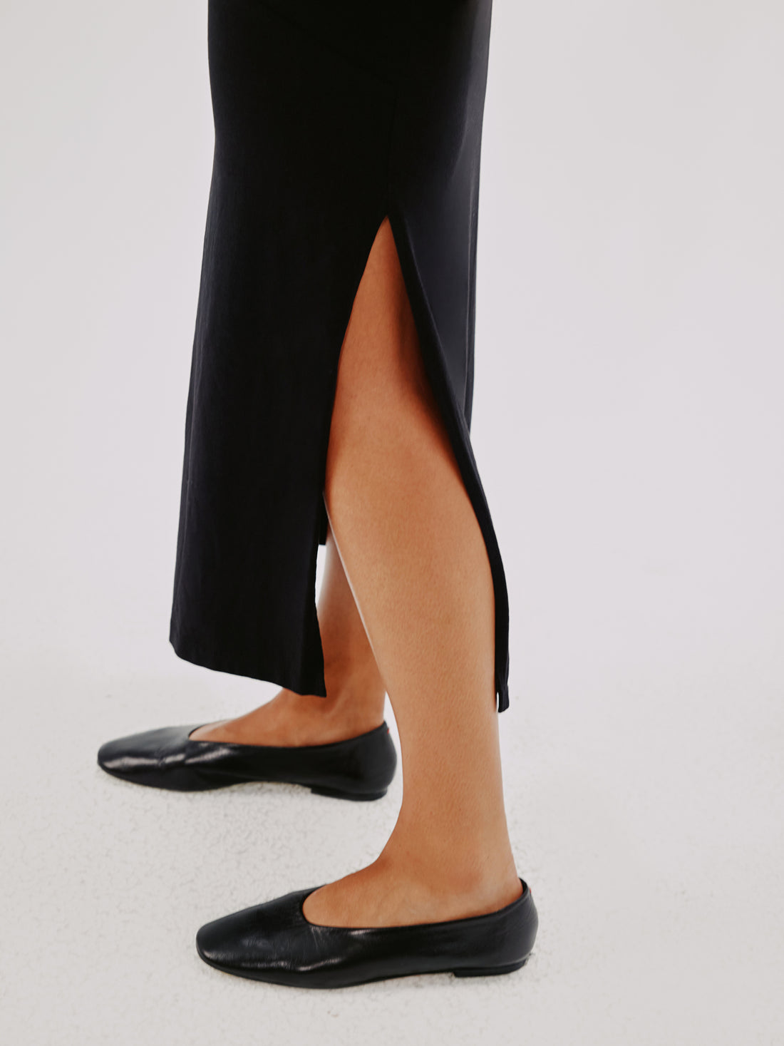 Elbow Sleeve Dress | Black image 6