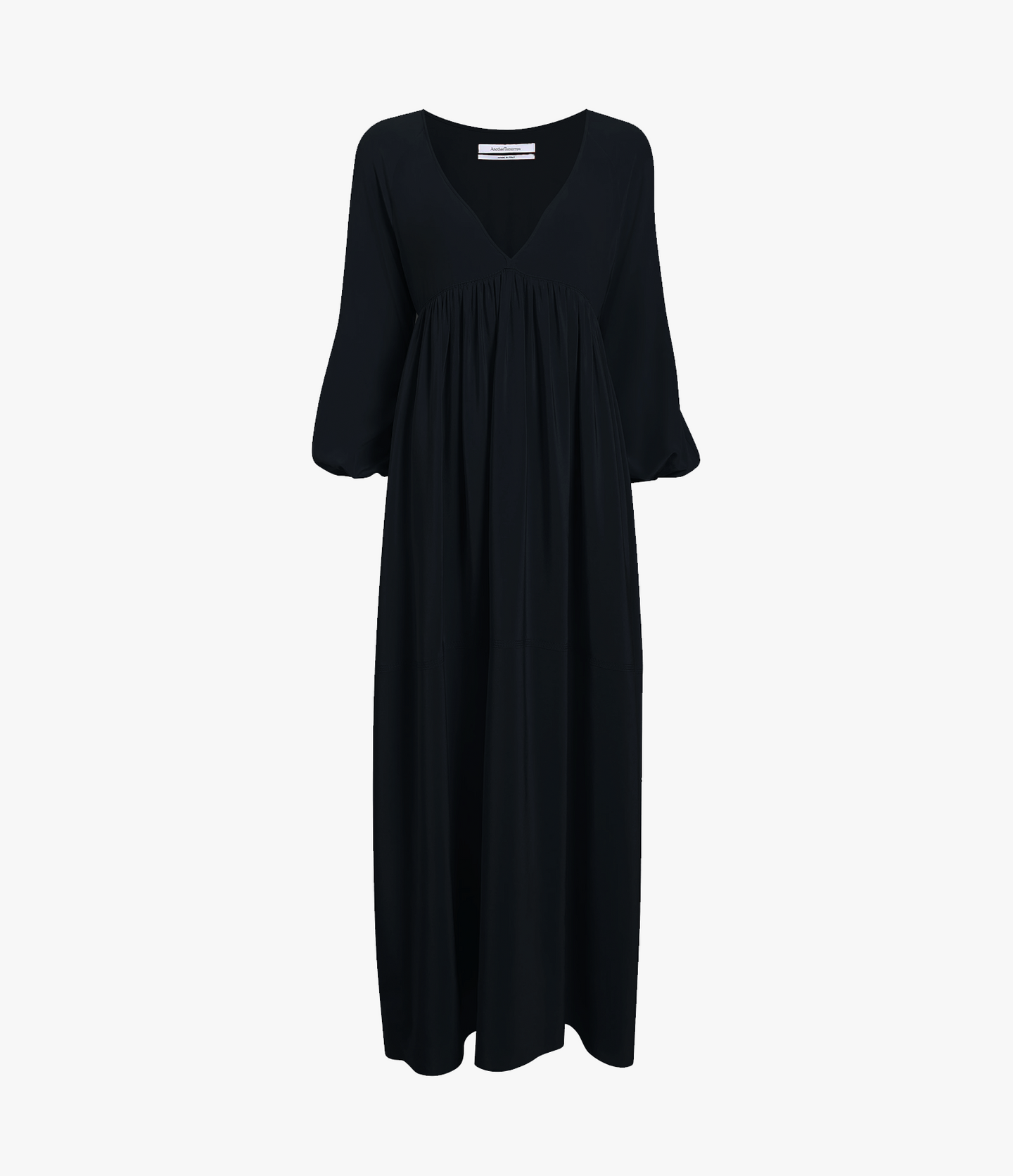 Empire Cocoon Dress | Black in black