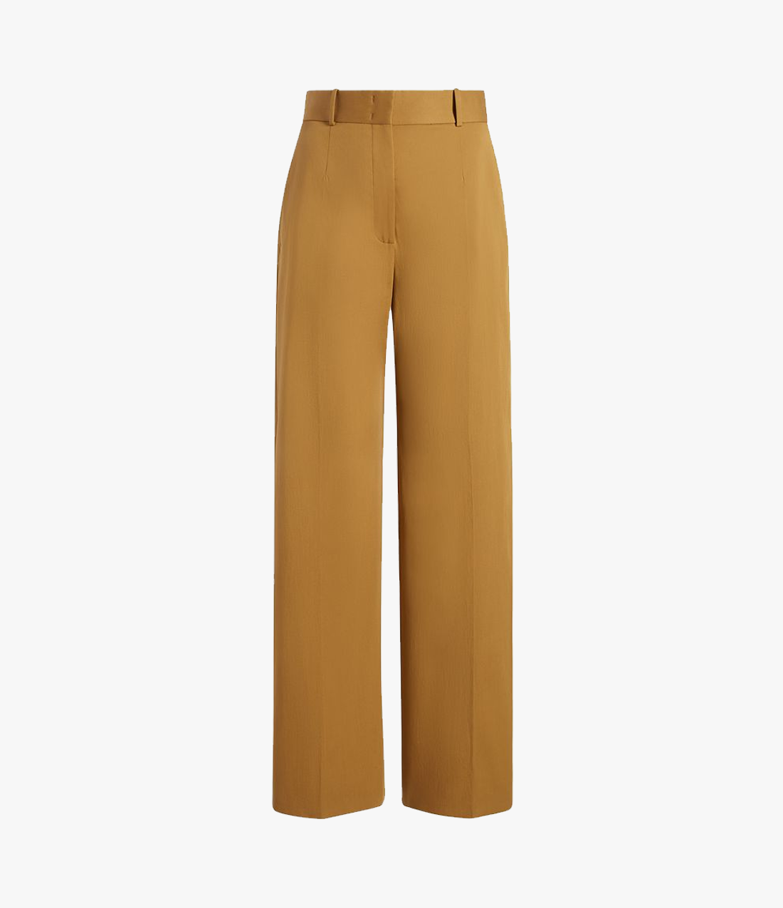 Another Tomorrow Wide Leg Pant in Fatigue – Cotton Women's Trousers