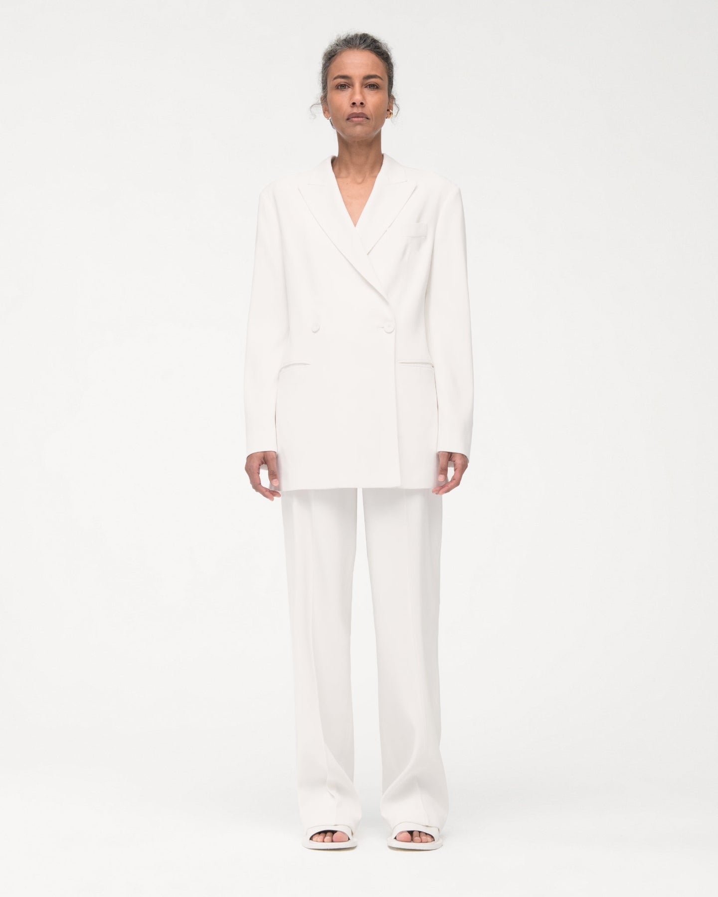 Fluid Double Breasted Jacket - Resale | Off White