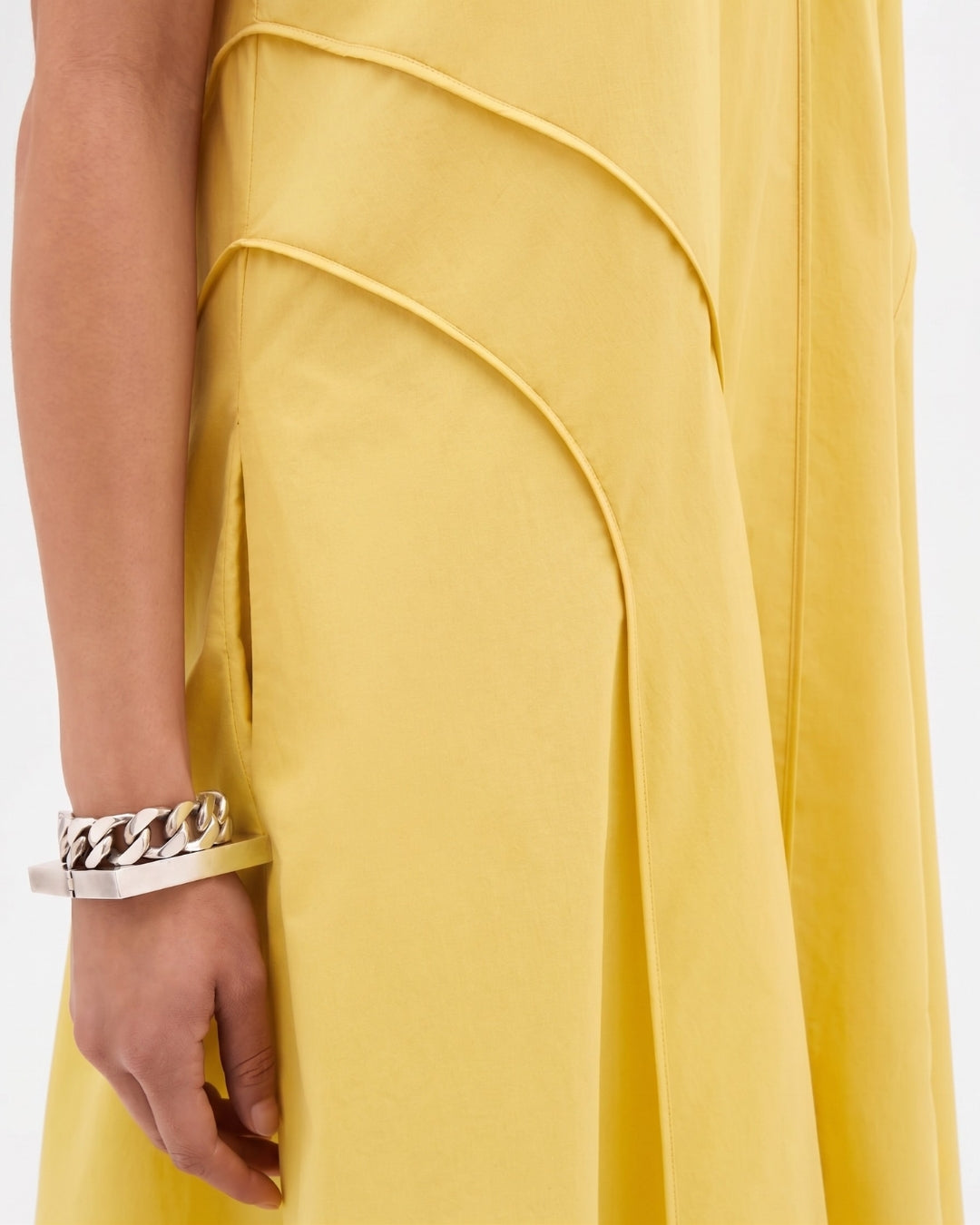 Another Tomorrow Full Skirt Dress in Sun – Cotton Women's Dress