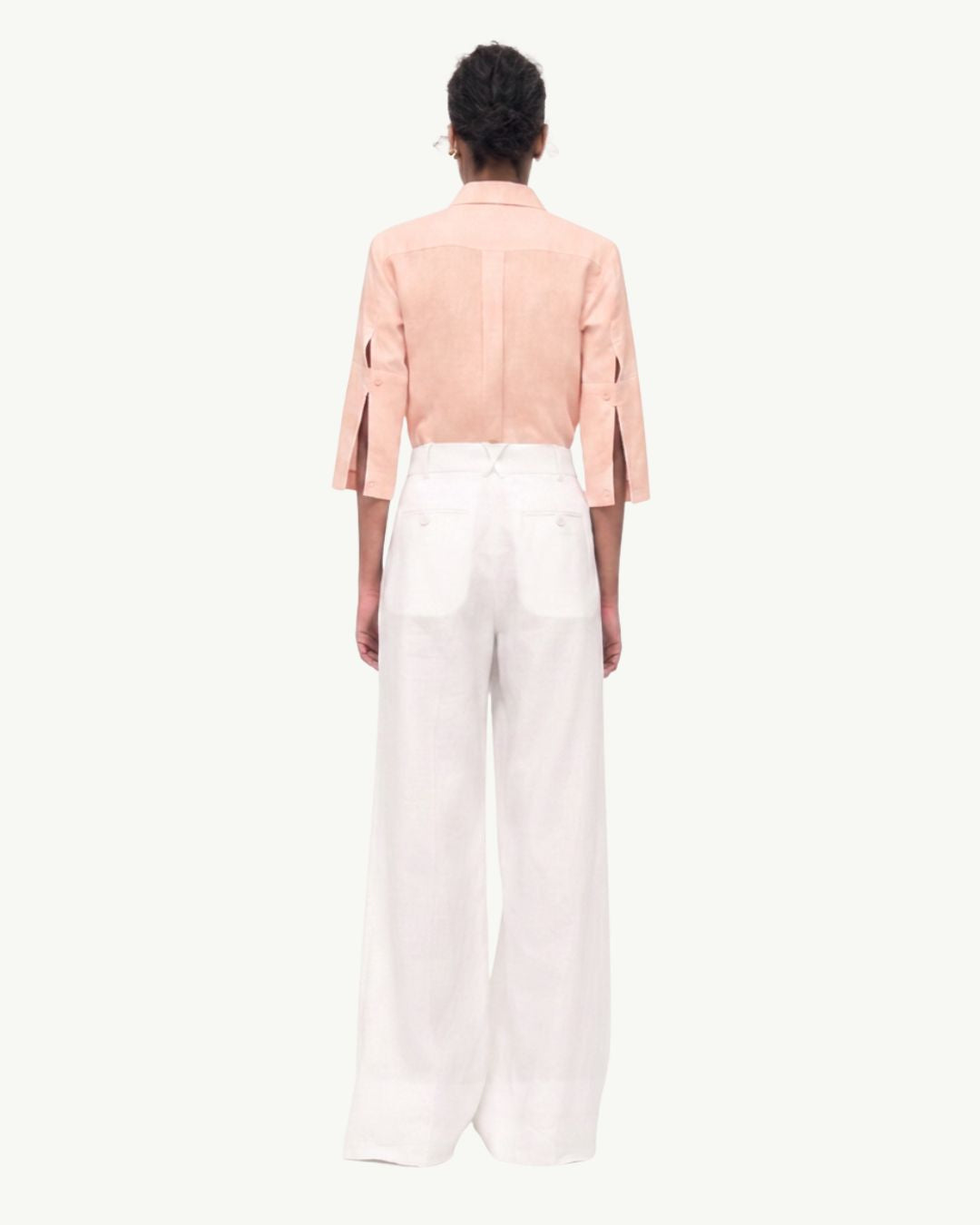 French Cuff Blouse | Quartz
