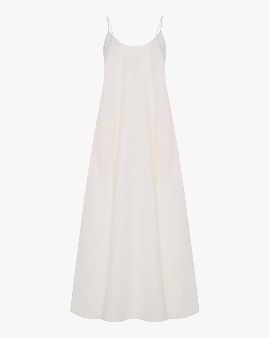 Another Tomorrow Gathered Back Dress in Off White – Hemp Women's Dress