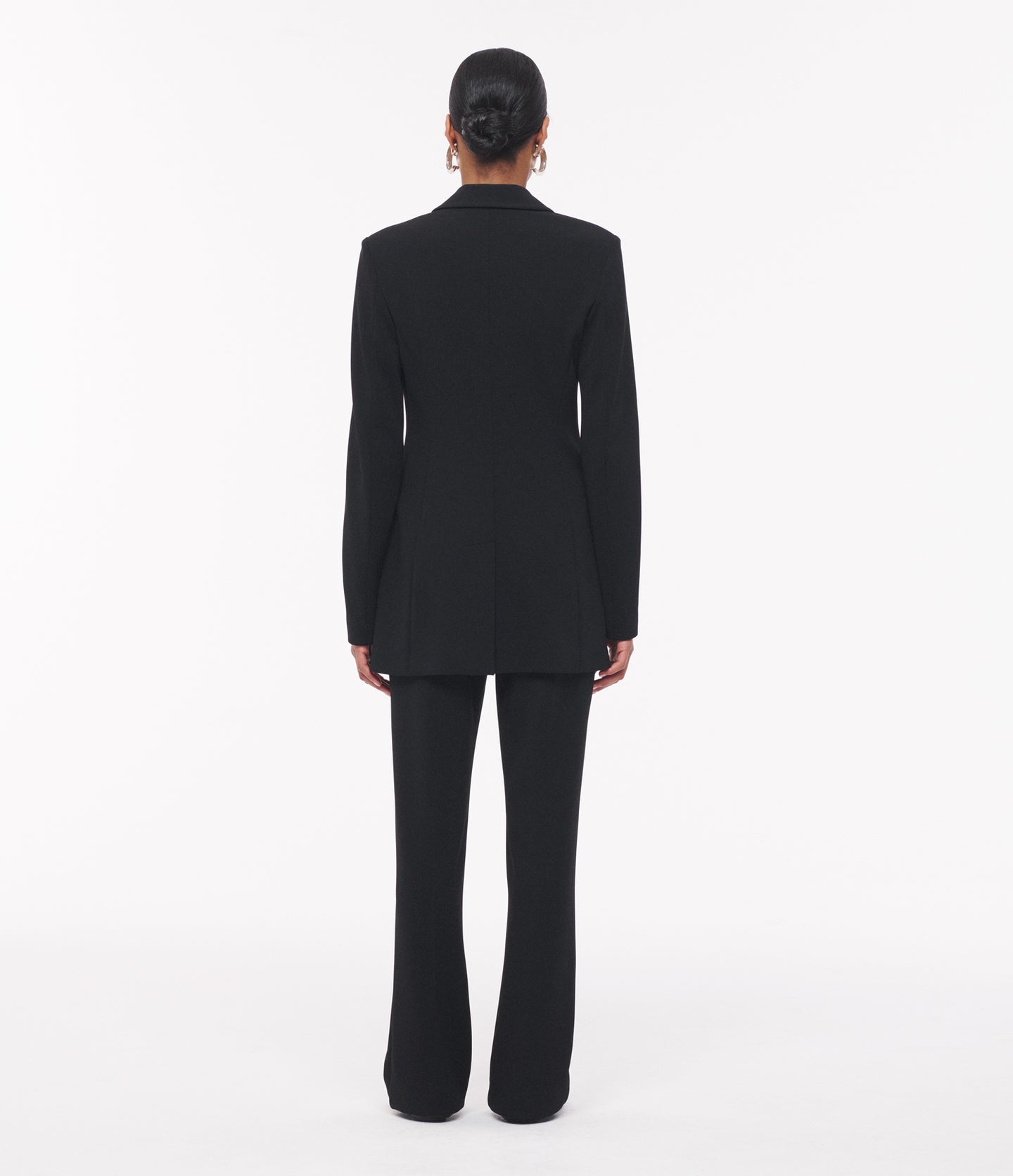 Another Tomorrow Jersey Jacket in Black – Viscose Women's Jacket