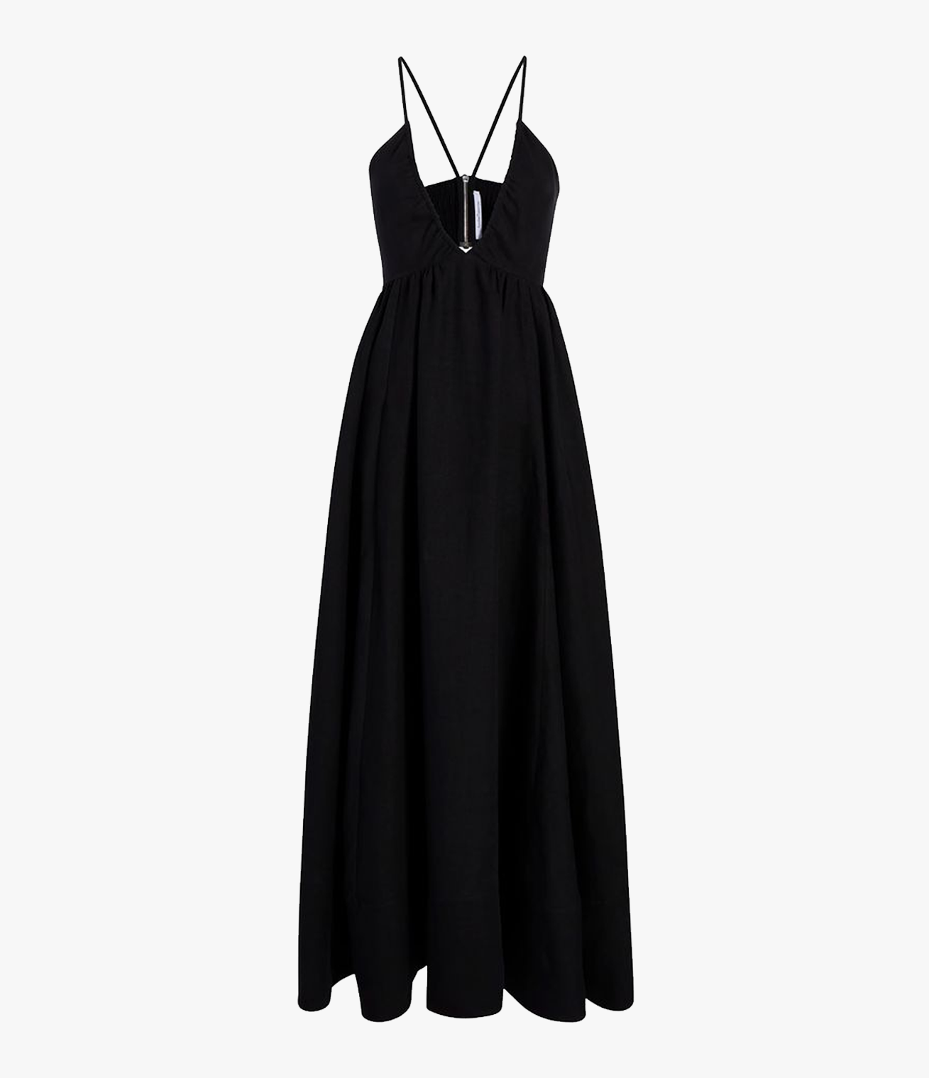Another Tomorrow Linen Halter Dress in Black – Linen Women's Dress