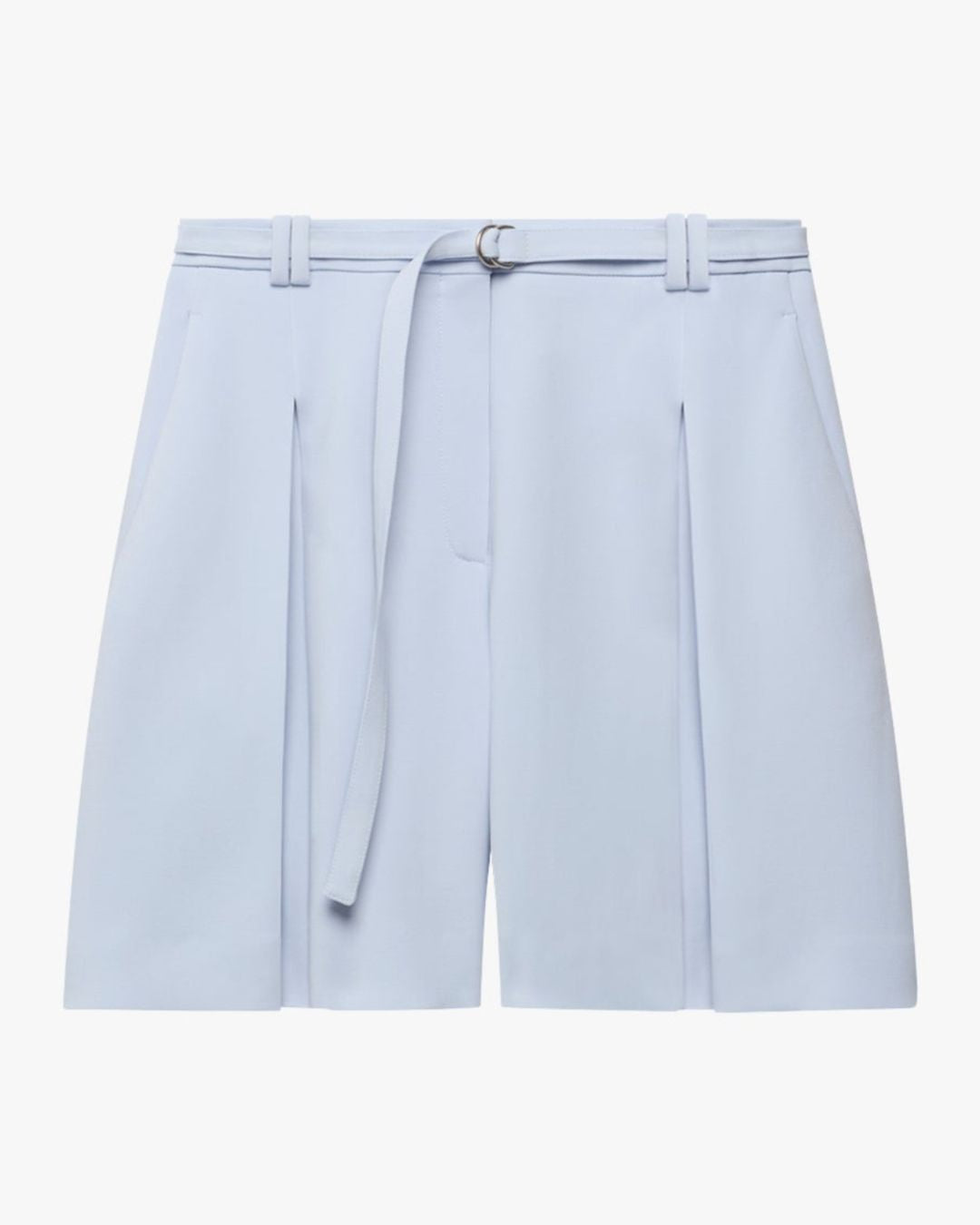 Fluid Pleated Short | French Blue