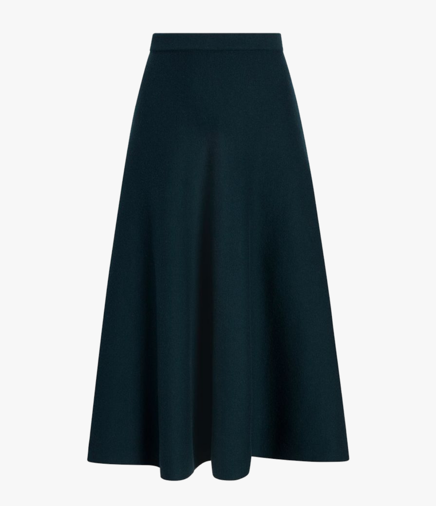 Another Tomorrow Merino Wool Knit Skirt in Juniper – Wool Women's Skirt
