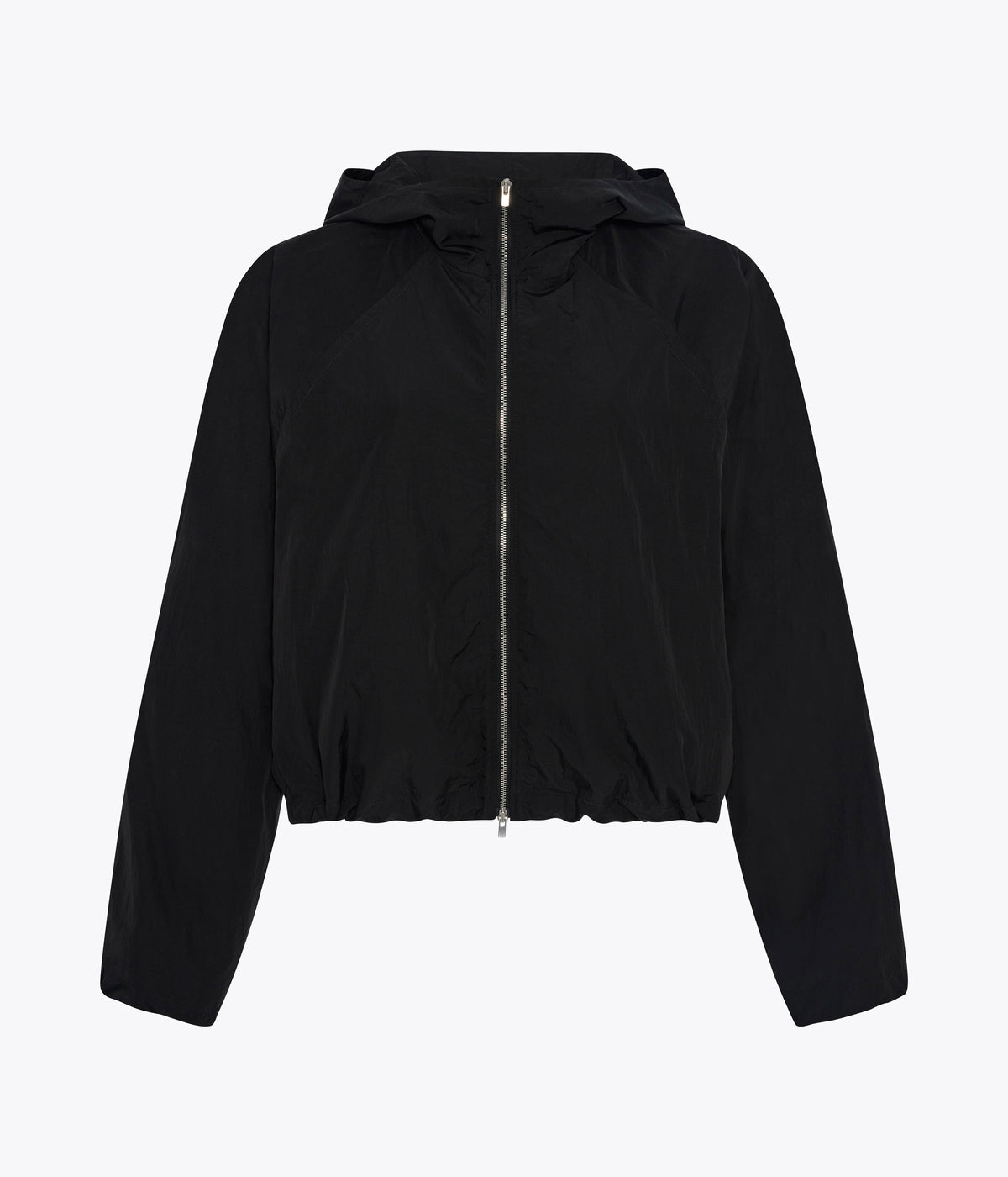 Recycled Nylon Short Blouson | Black