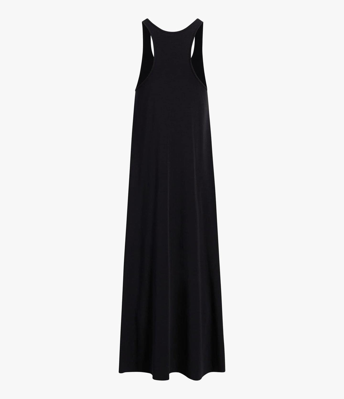 Another Tomorrow Racerback Dress in Black – Cotton Women's Dress