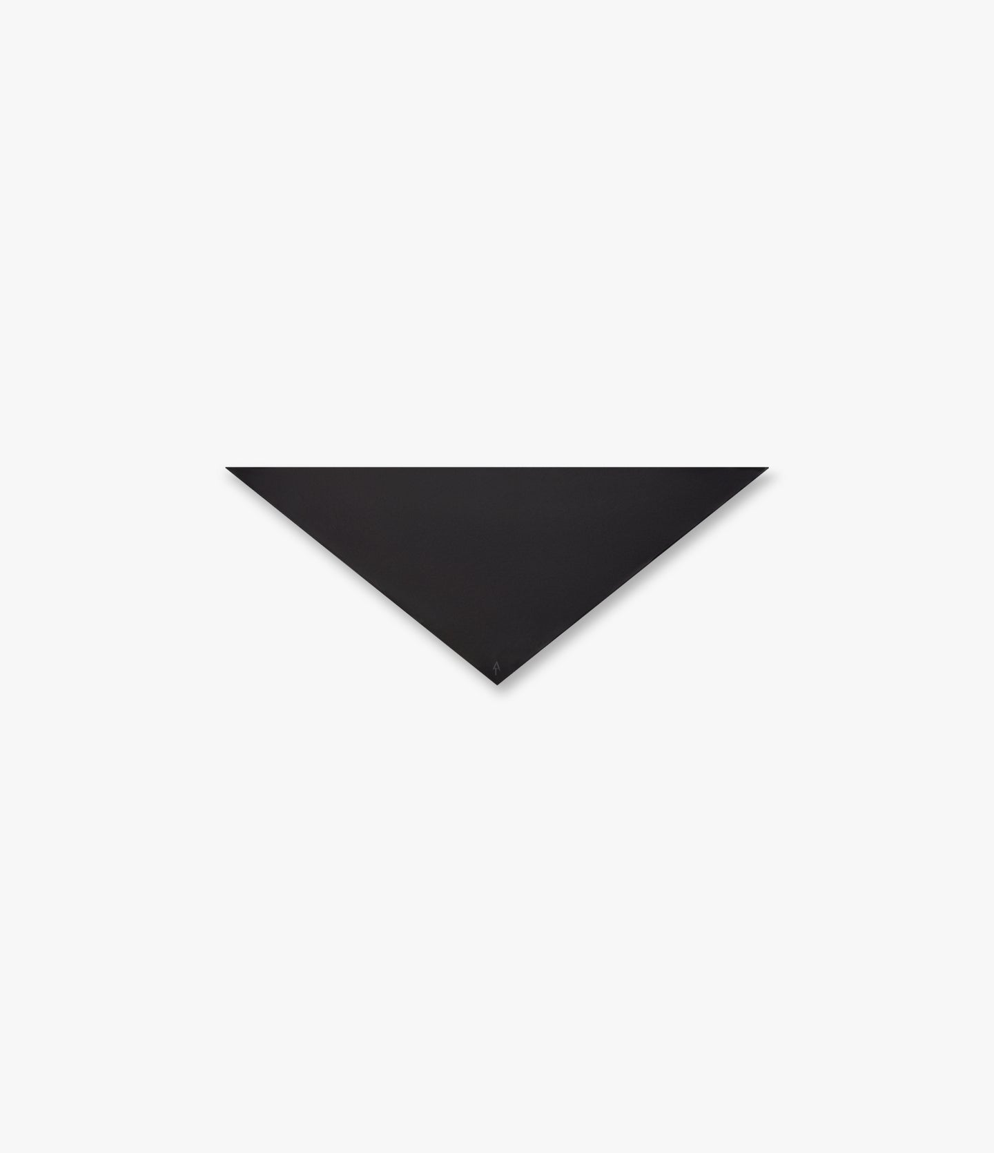 Another Tomorrow Satin Bandana in Black – Satin