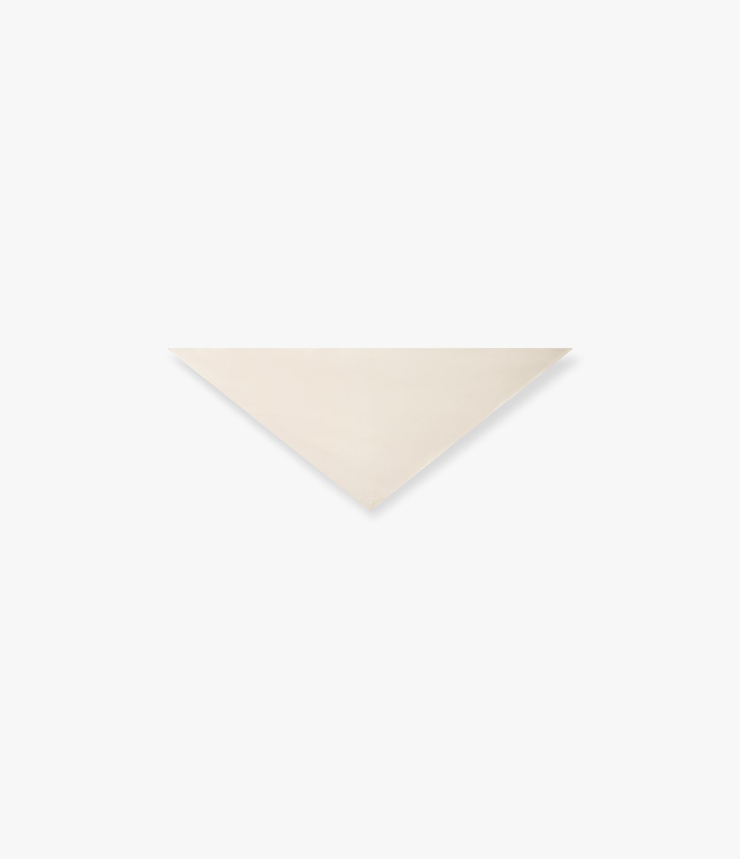Another Tomorrow Satin Bandana in Cream – Satin