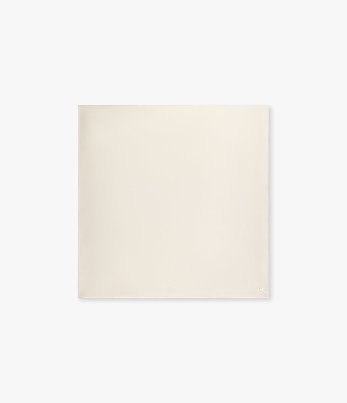 Another Tomorrow Satin Bandana in Cream – Satin