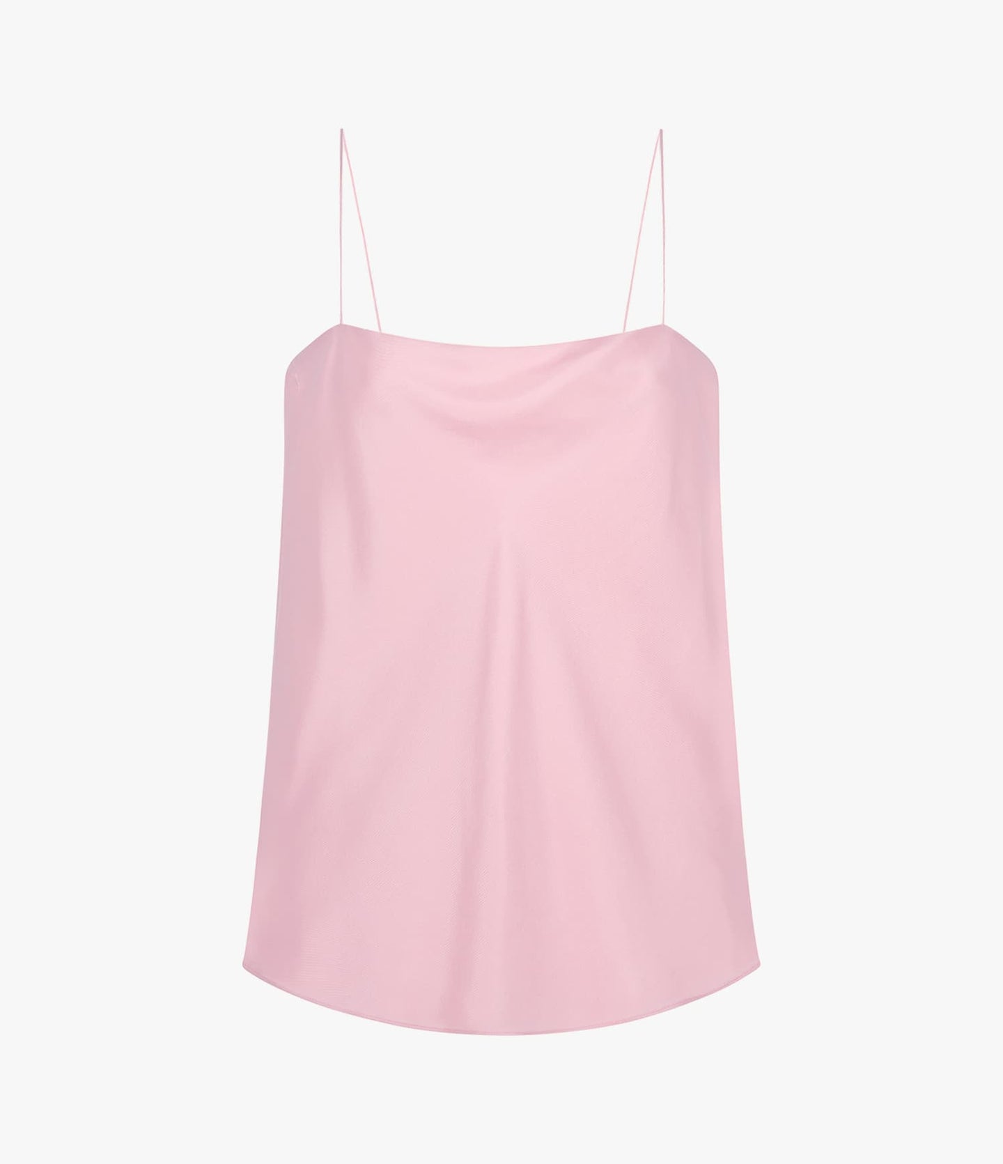Another Tomorrow Silk Camisole in Seashell Pink – Silk Women's Top