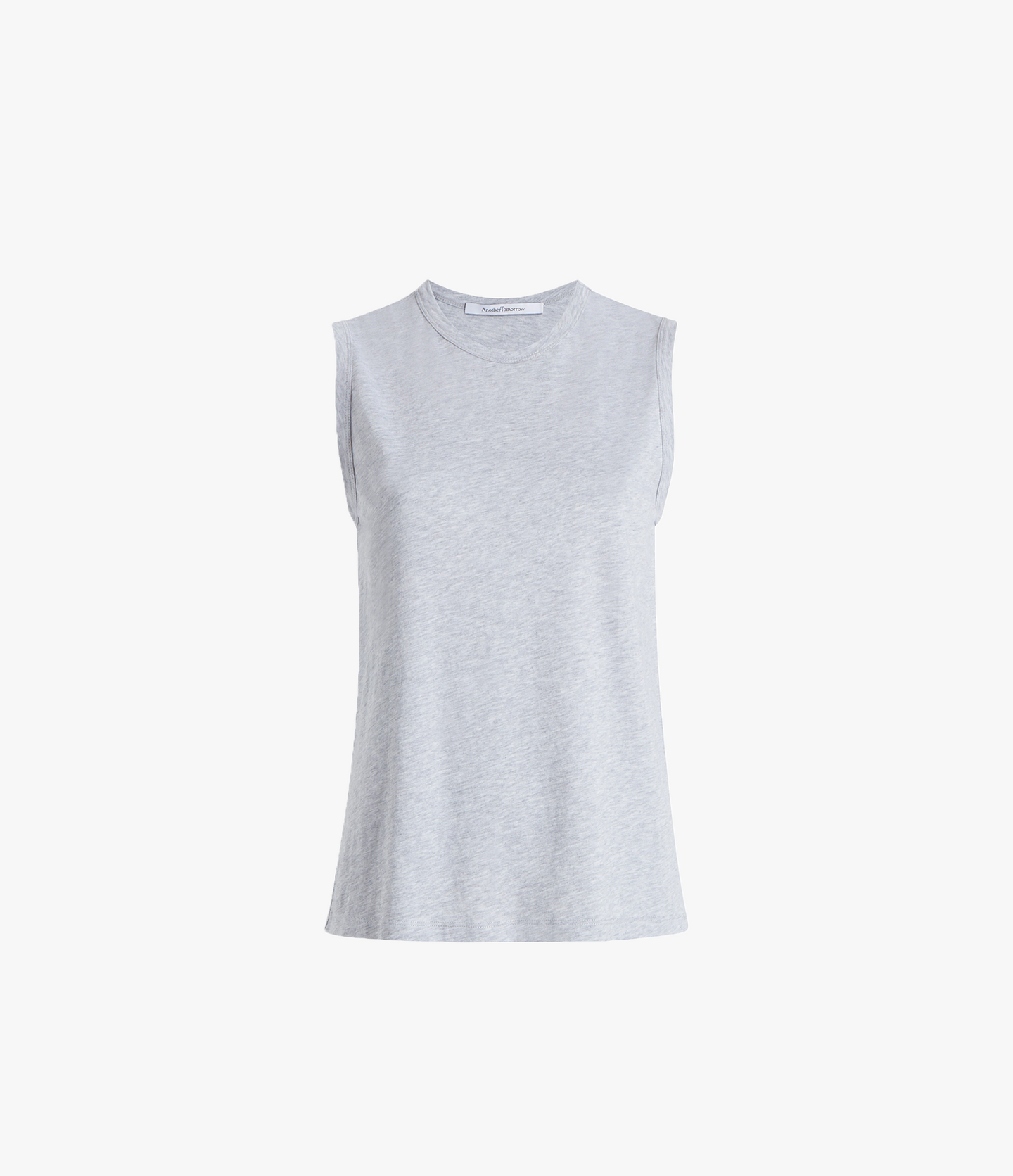 Sleeveless Tee | Heather Grey in heather grey