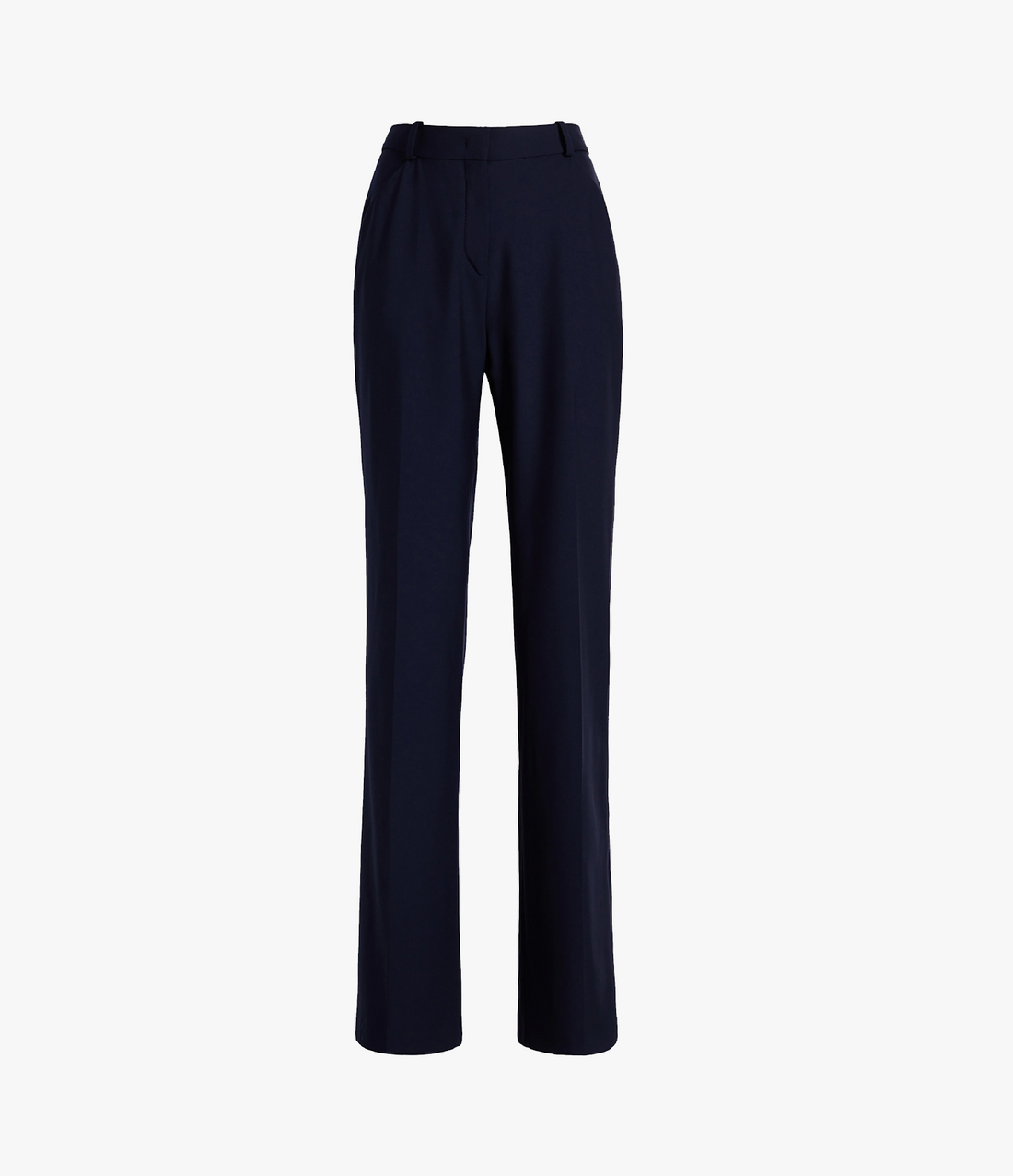 Slight Flare Trouser | Navy image 7