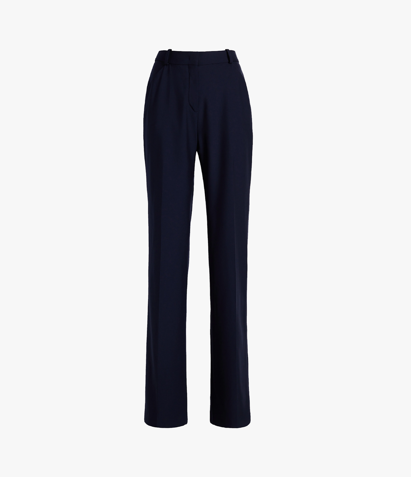 Slight Flare Trouser | Navy in navy