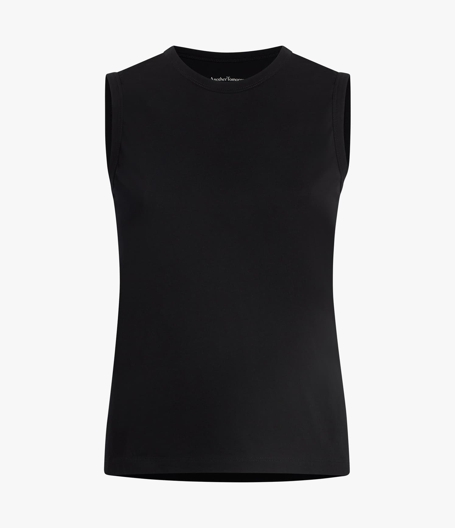 Sleeveless Tee | Black – Another Tomorrow